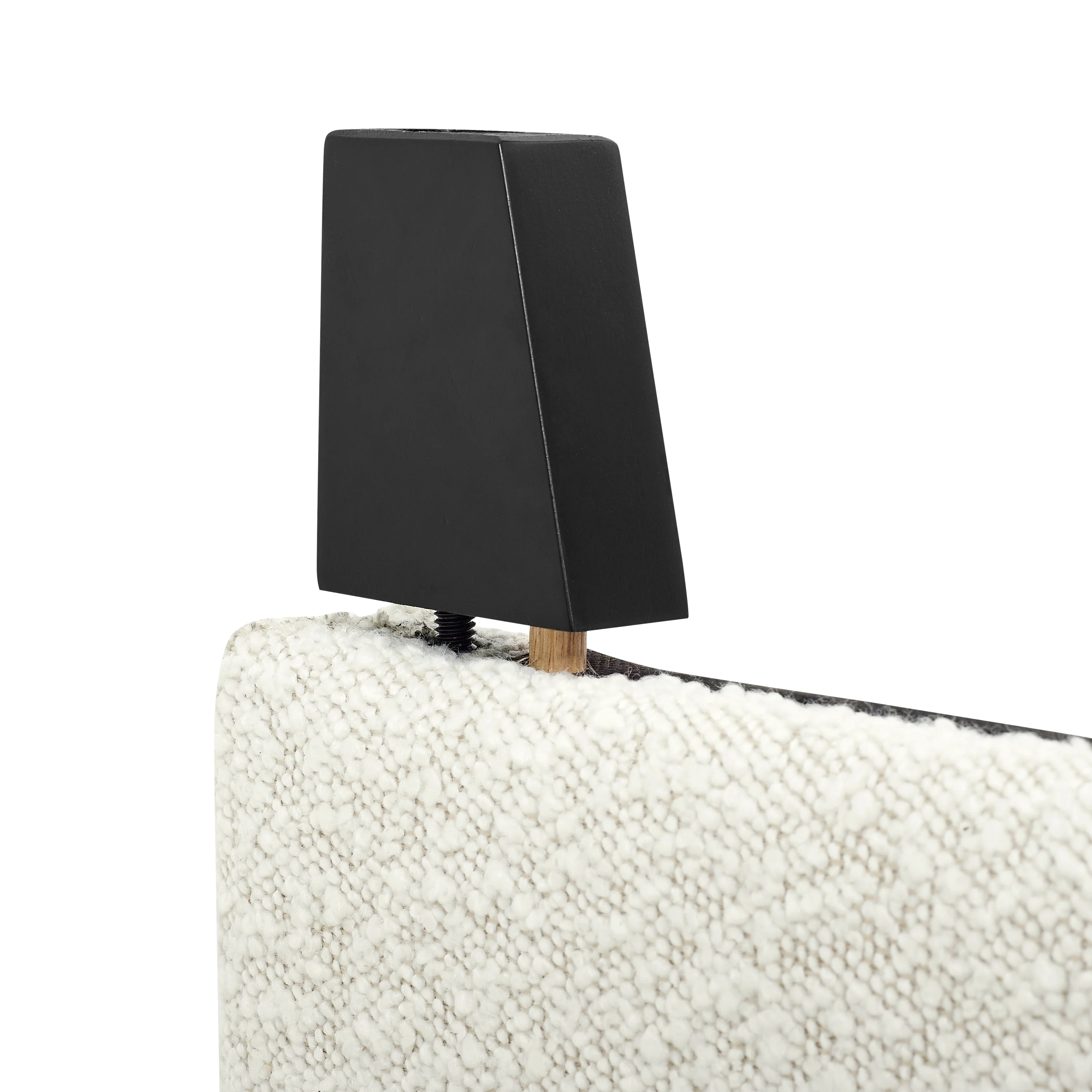 Walker Edison | Boucle Upholstered Platform Bed - Image 14