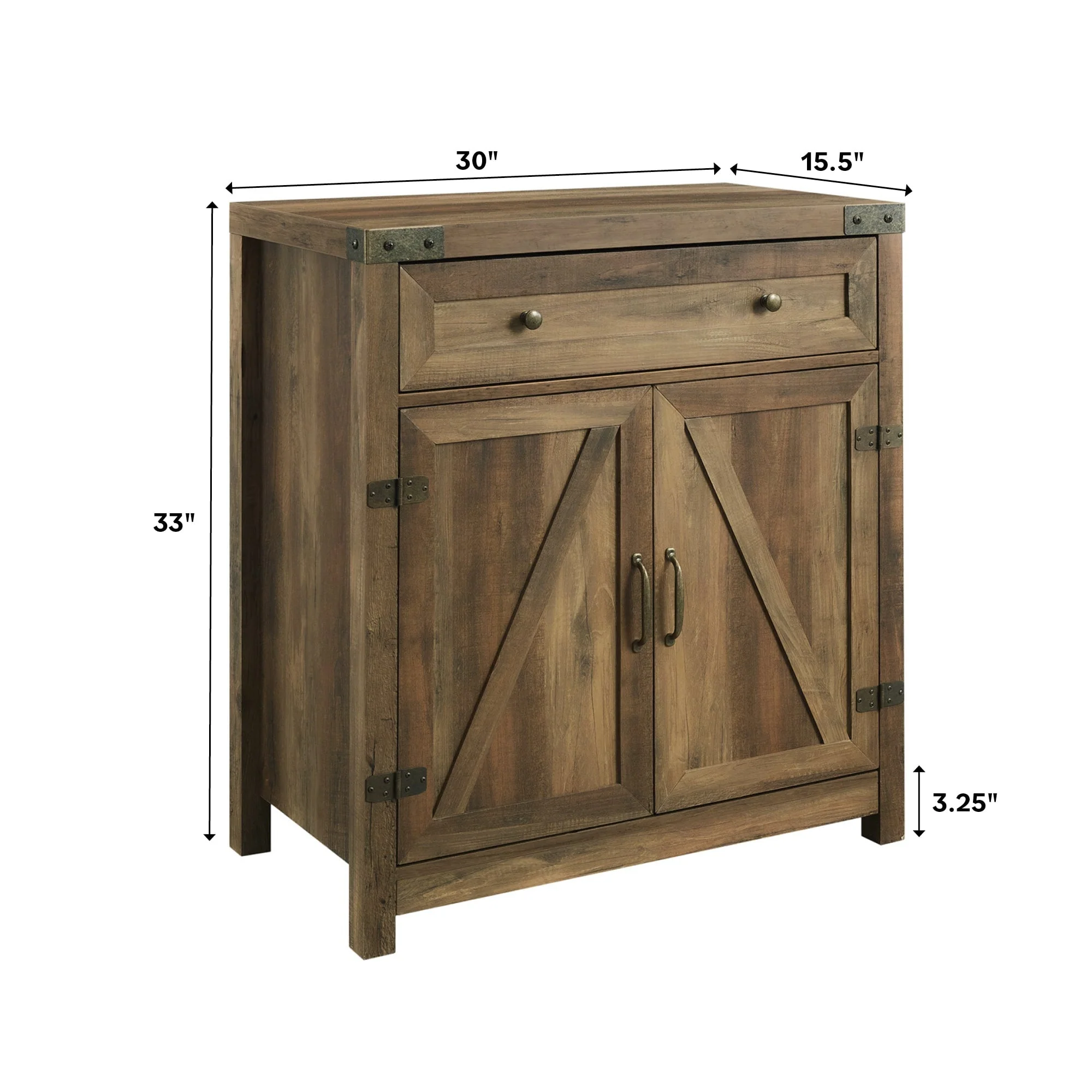 Barn Door Accent Cabinet - Image 5