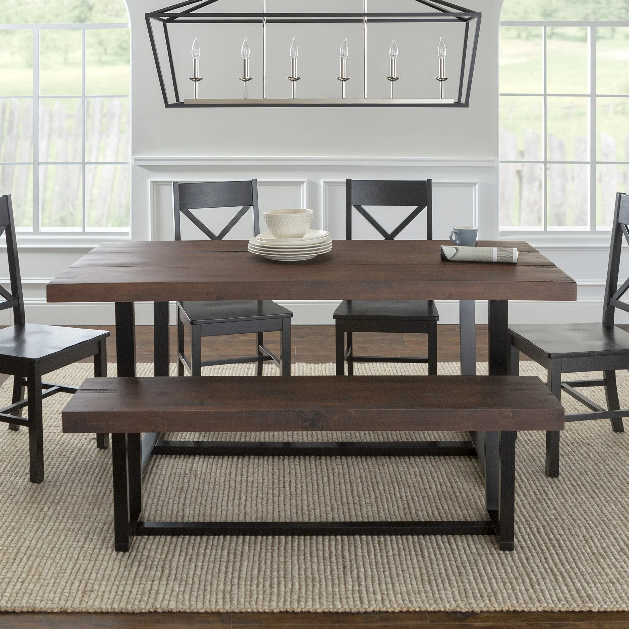 Farmhouse 6-Piece Dining Set - Image 3