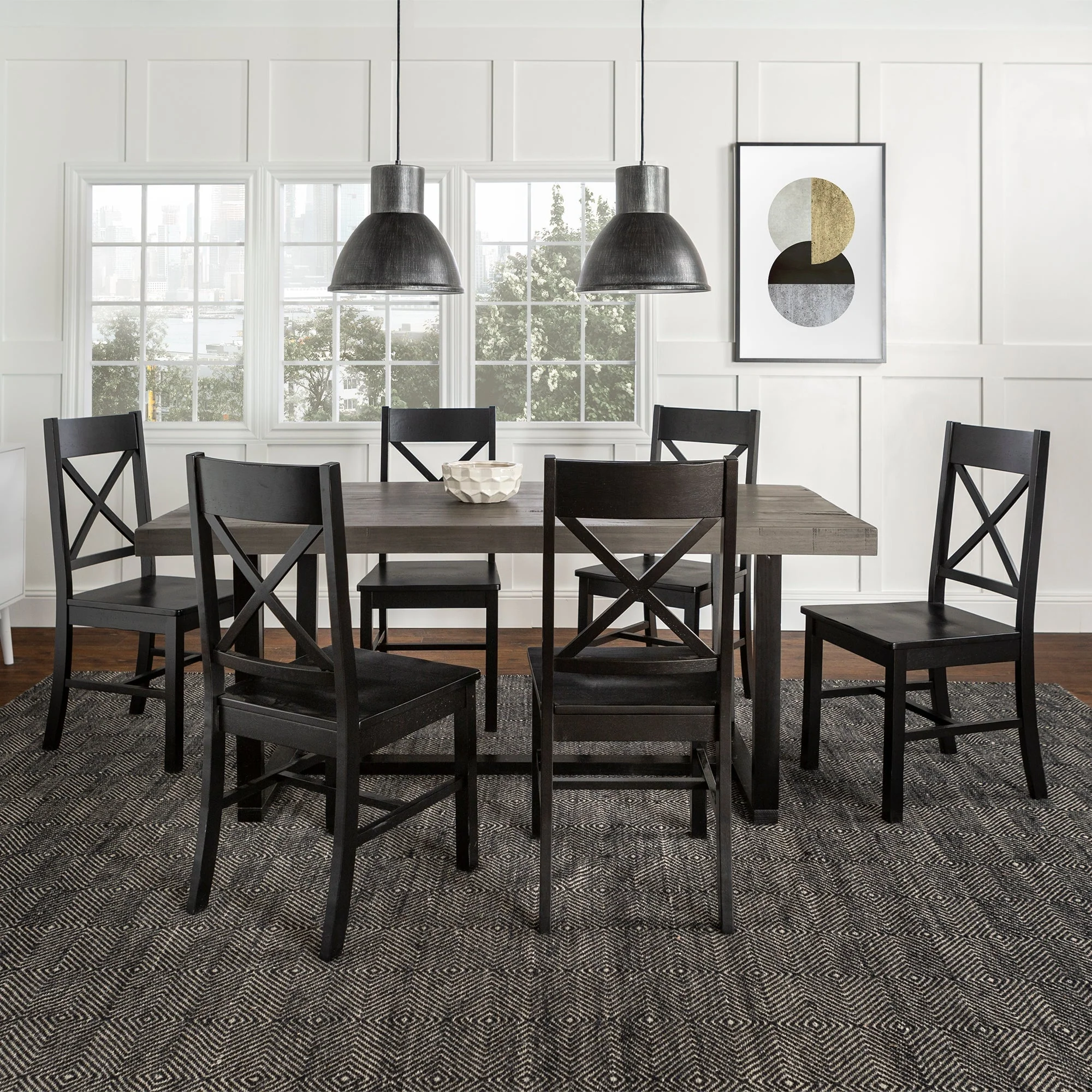 Farmhouse 7-Piece Meridian Dining Set - Image 4