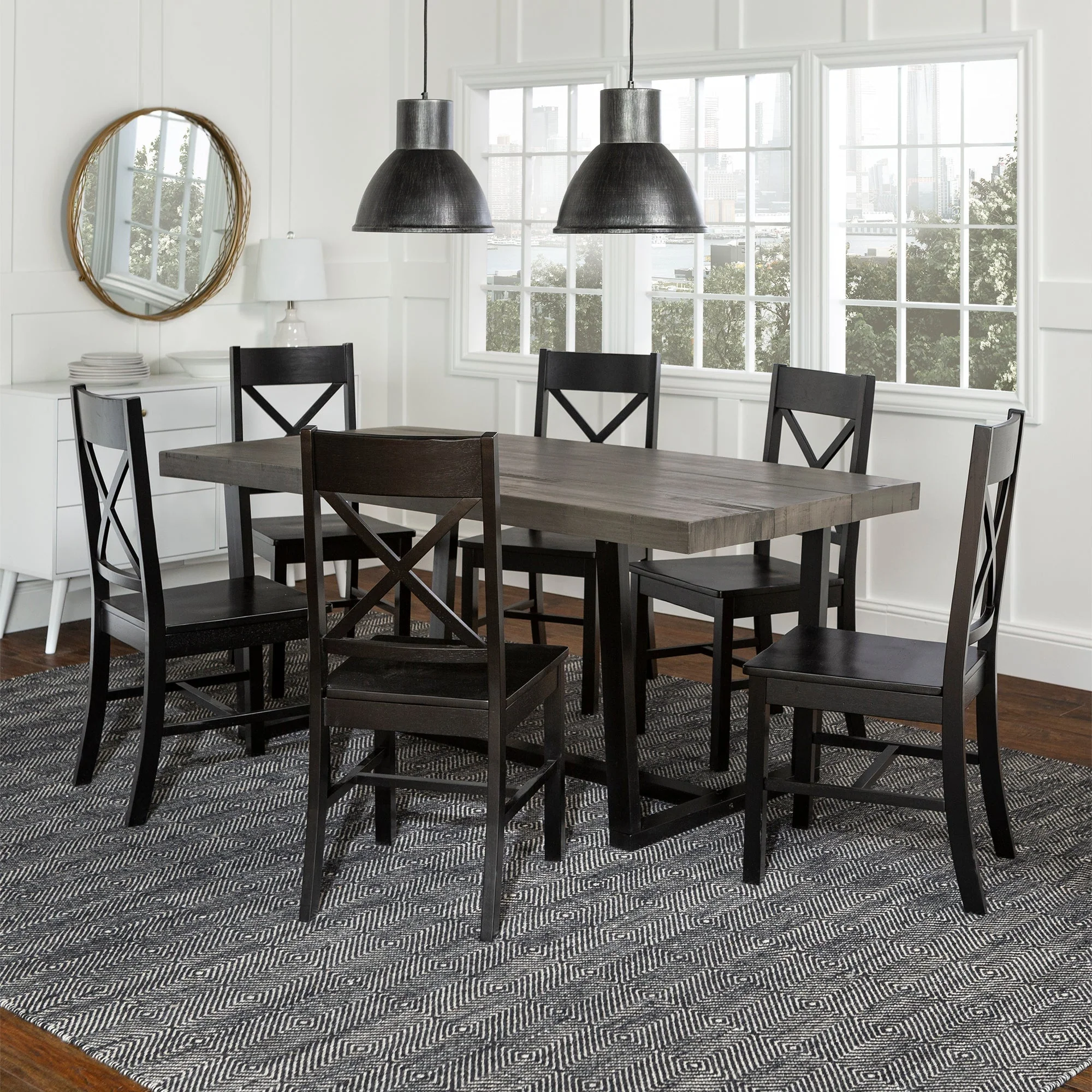 Farmhouse 7-Piece Meridian Dining Set - Image 5