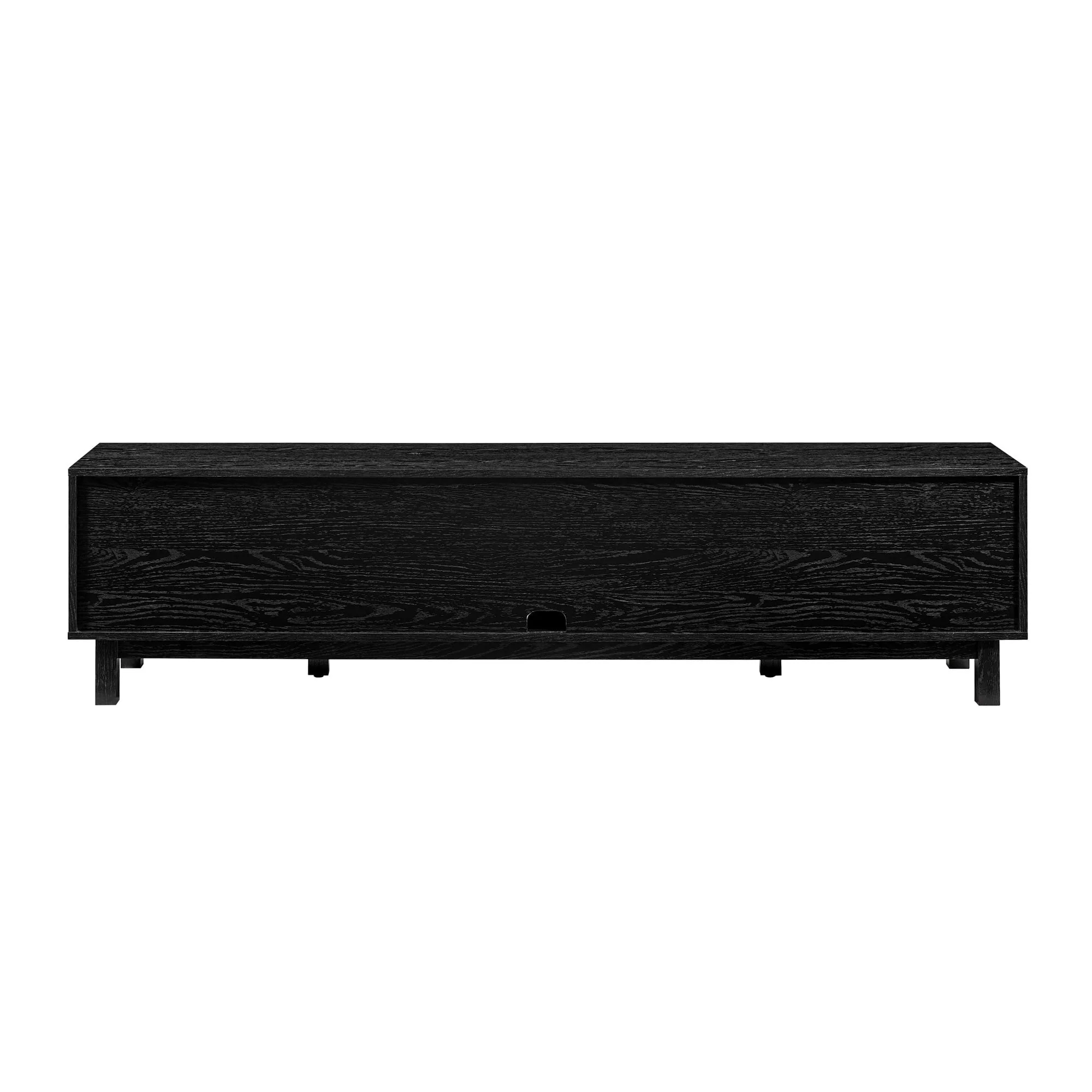Hamkke Boho 2-Door Faux Rattan TV Stand - Image 16