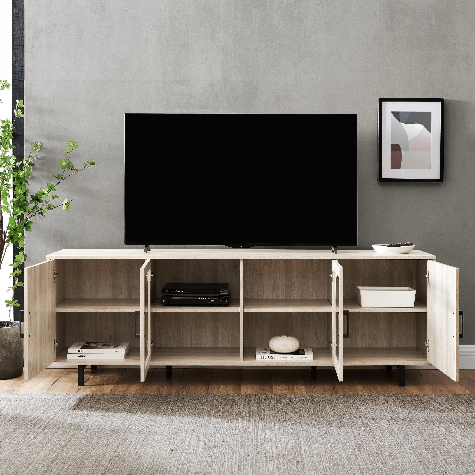 Ella Herringbone TV Stand - Image 7