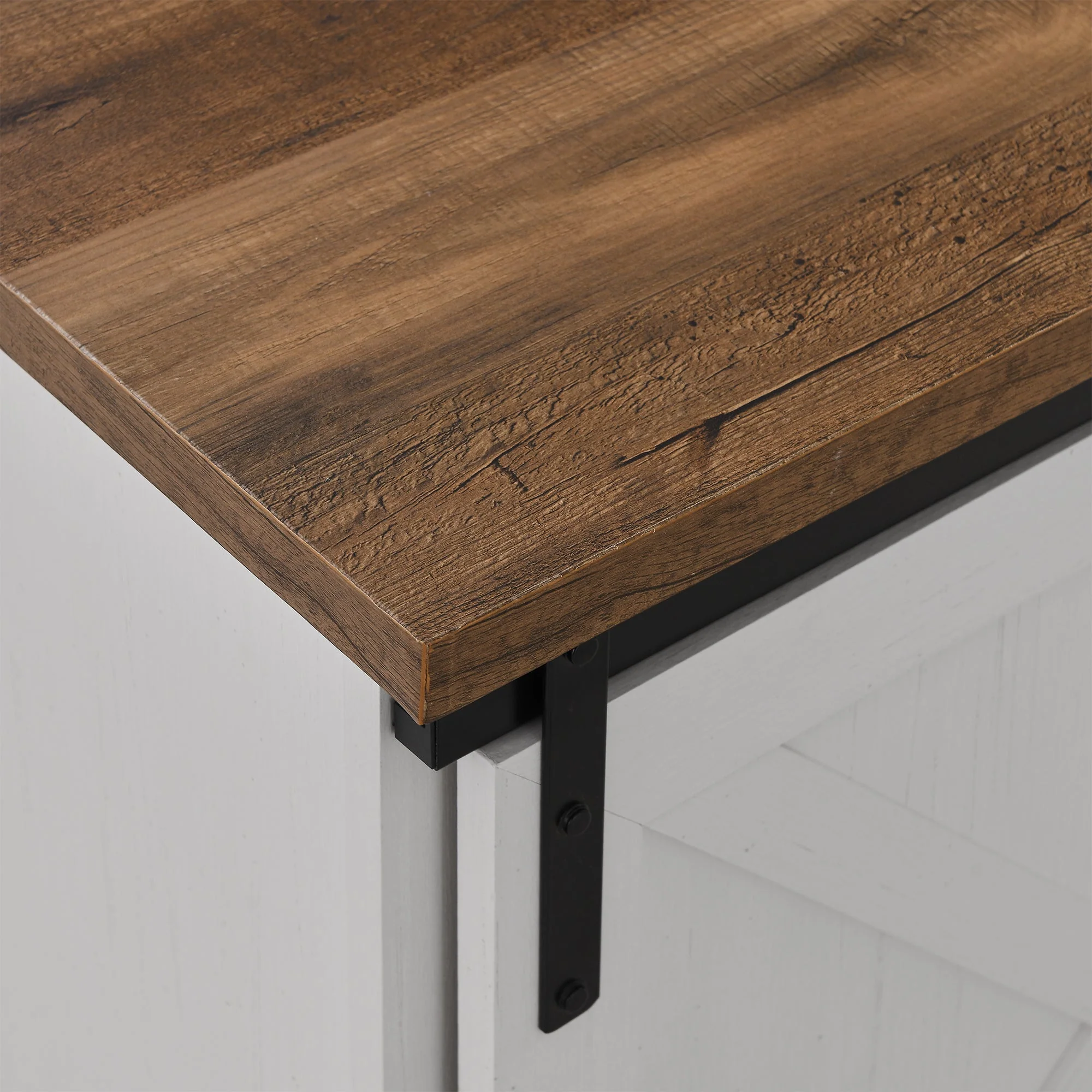 70" Sliding Barn Door TV Console - Image 10