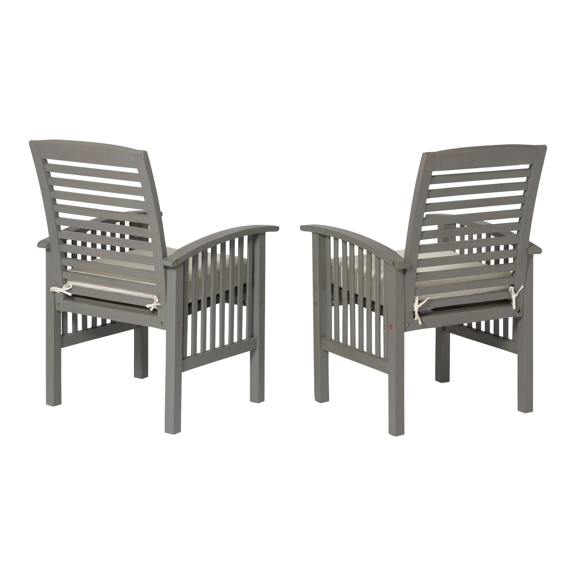 Midland Outdoor Patio Chairs with Cushions, Set of 2 - Image 11