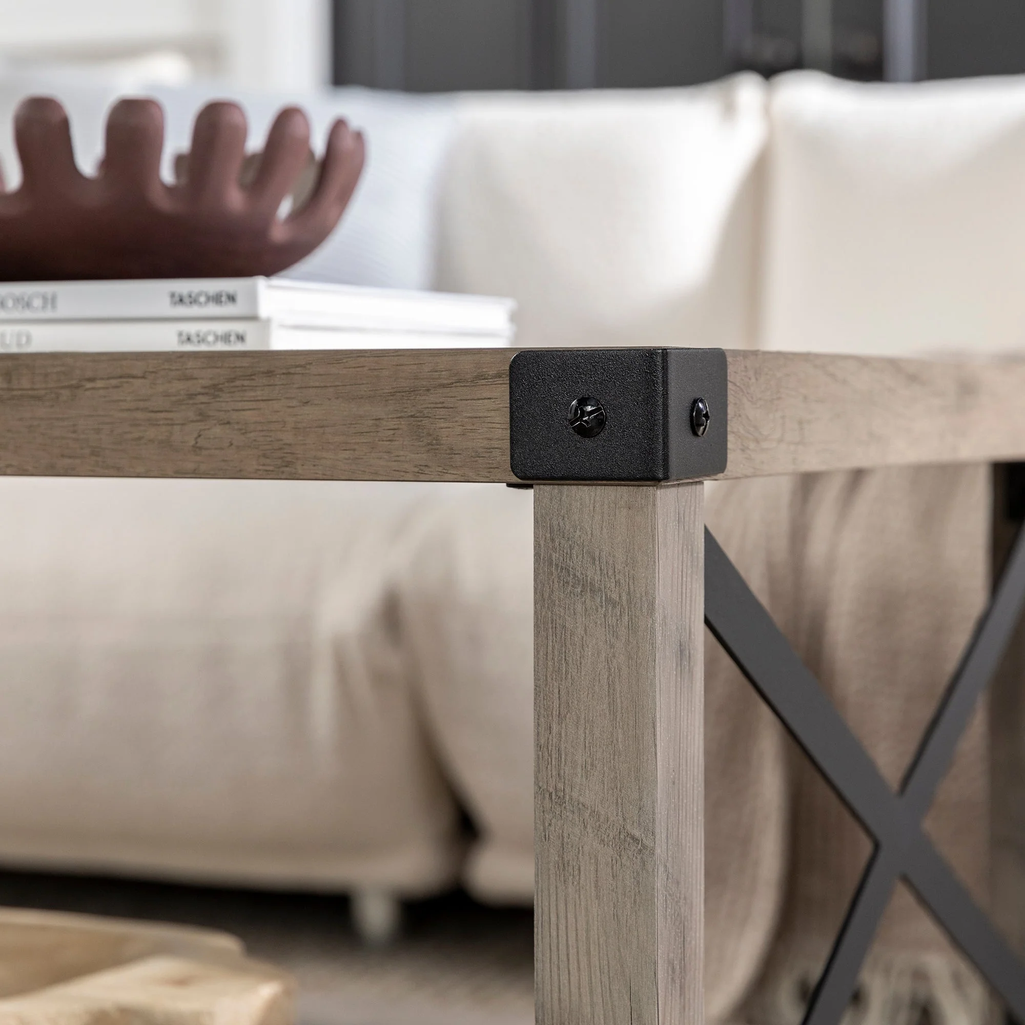 Metal X Coffee Table - Image 7