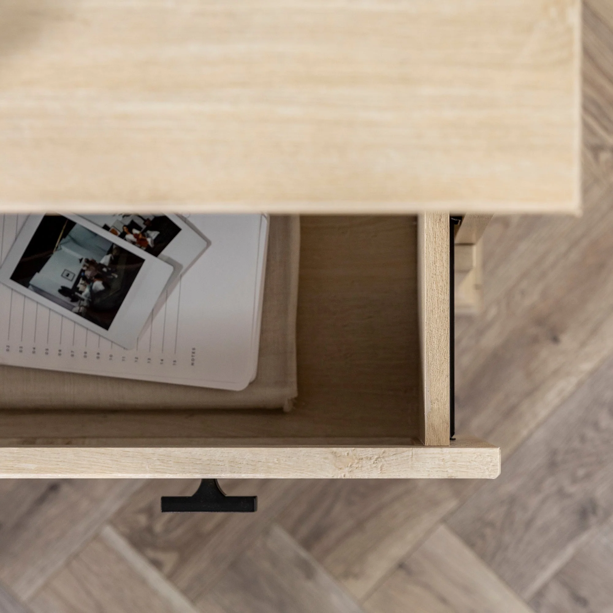 Clyde Classic 2-Drawer Nightstand / Side Table - Image 9