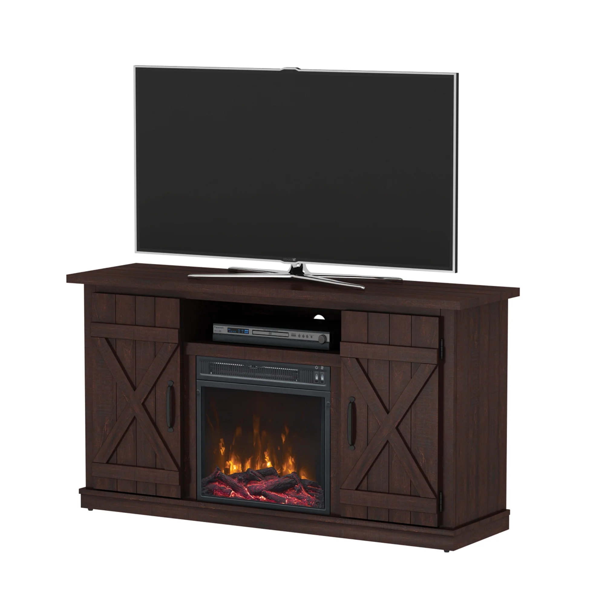 Cottonwood Electric Fireplace TV Stand Media Console - Image 10