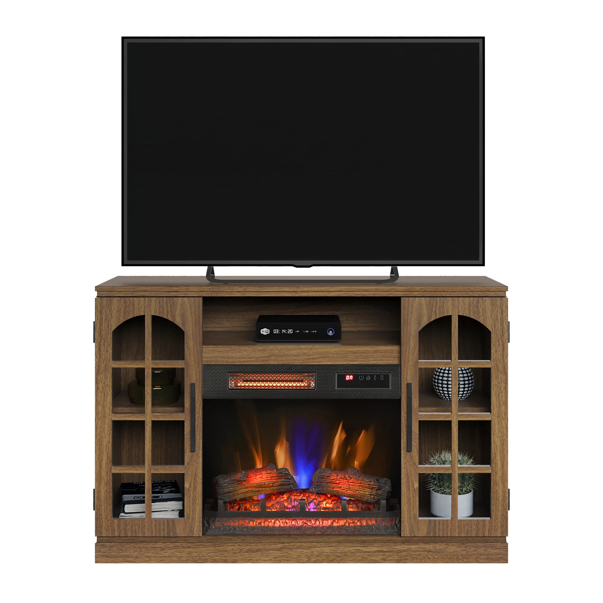 duraflame® Electric Fireplace Farmhouse 55" TV Stand - Image 10