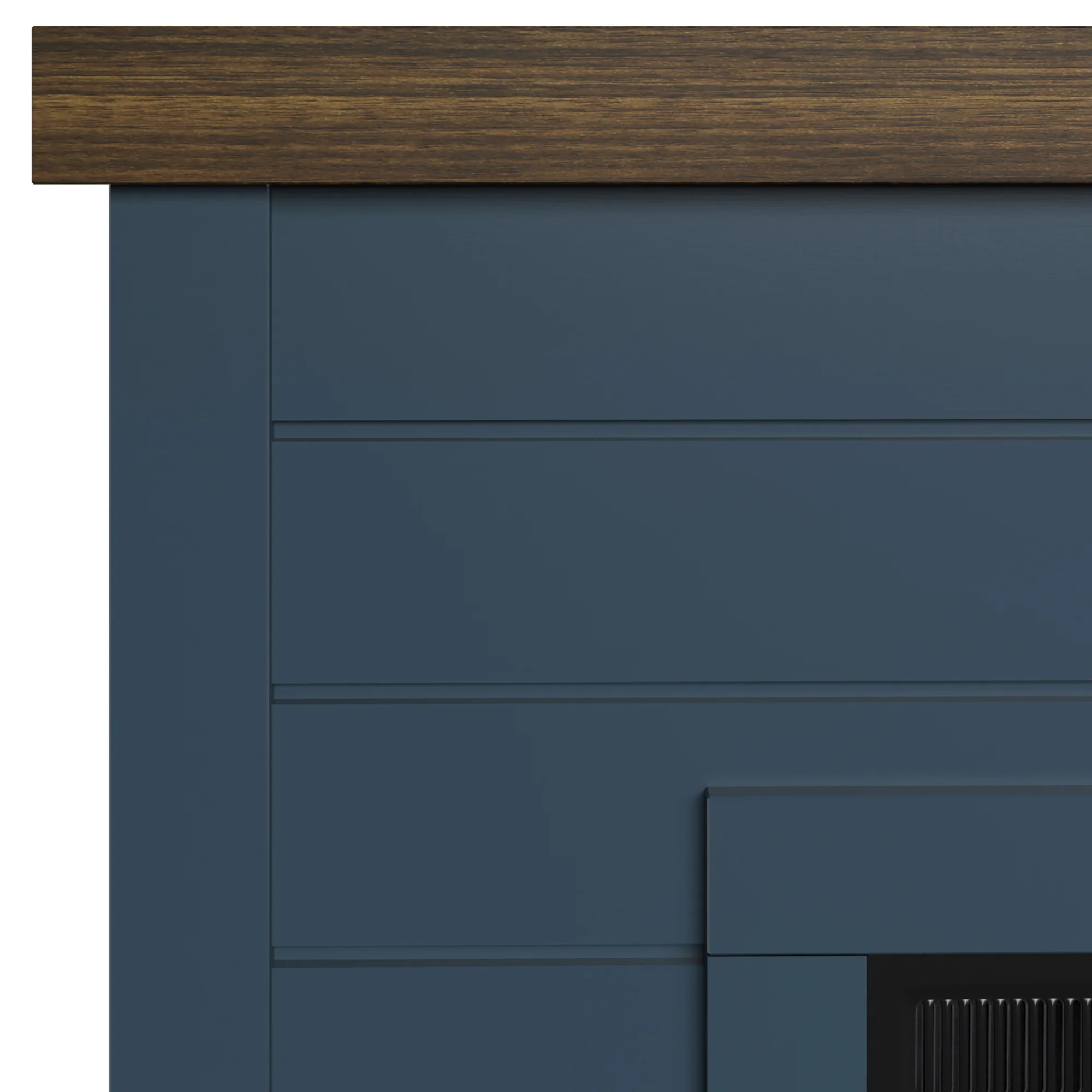 duraflame® Farmhouse Shiplap Electric Fireplace Wall Mantel - Image 12