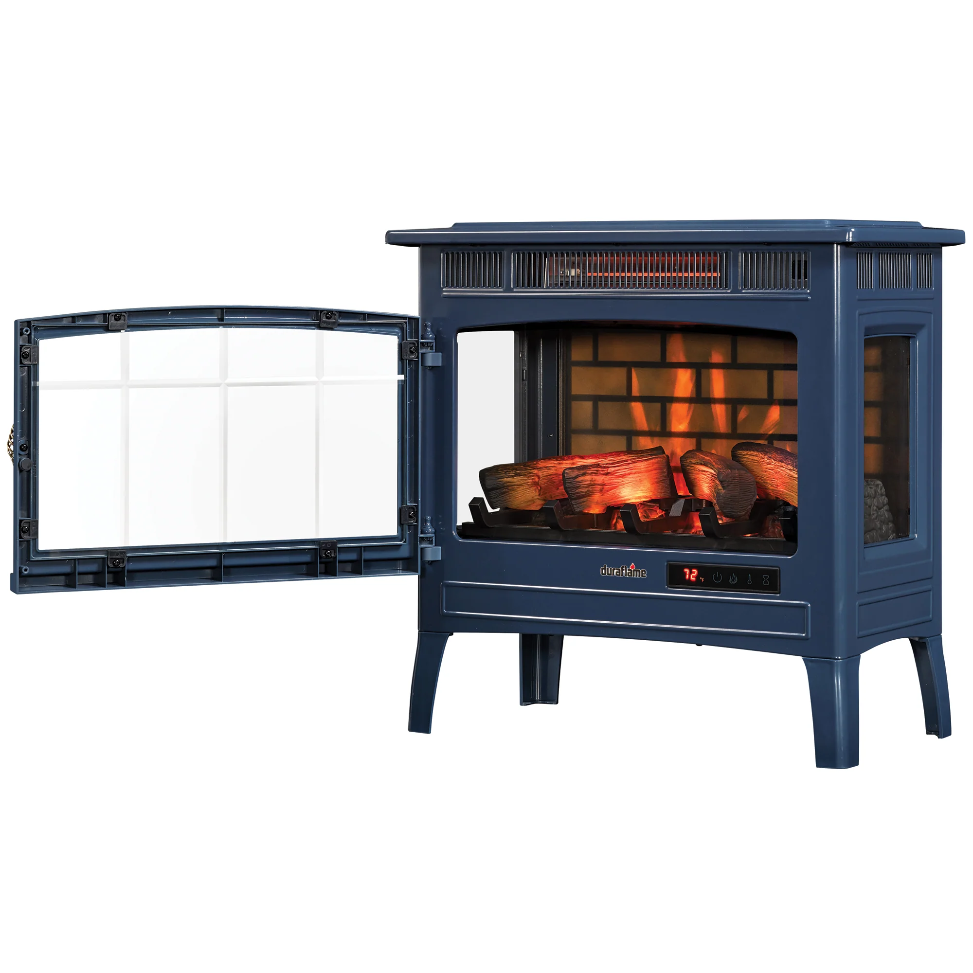 duraflame® Electric Infrared Fireplace Stove Heater with 3D Flame Effect - Image 19