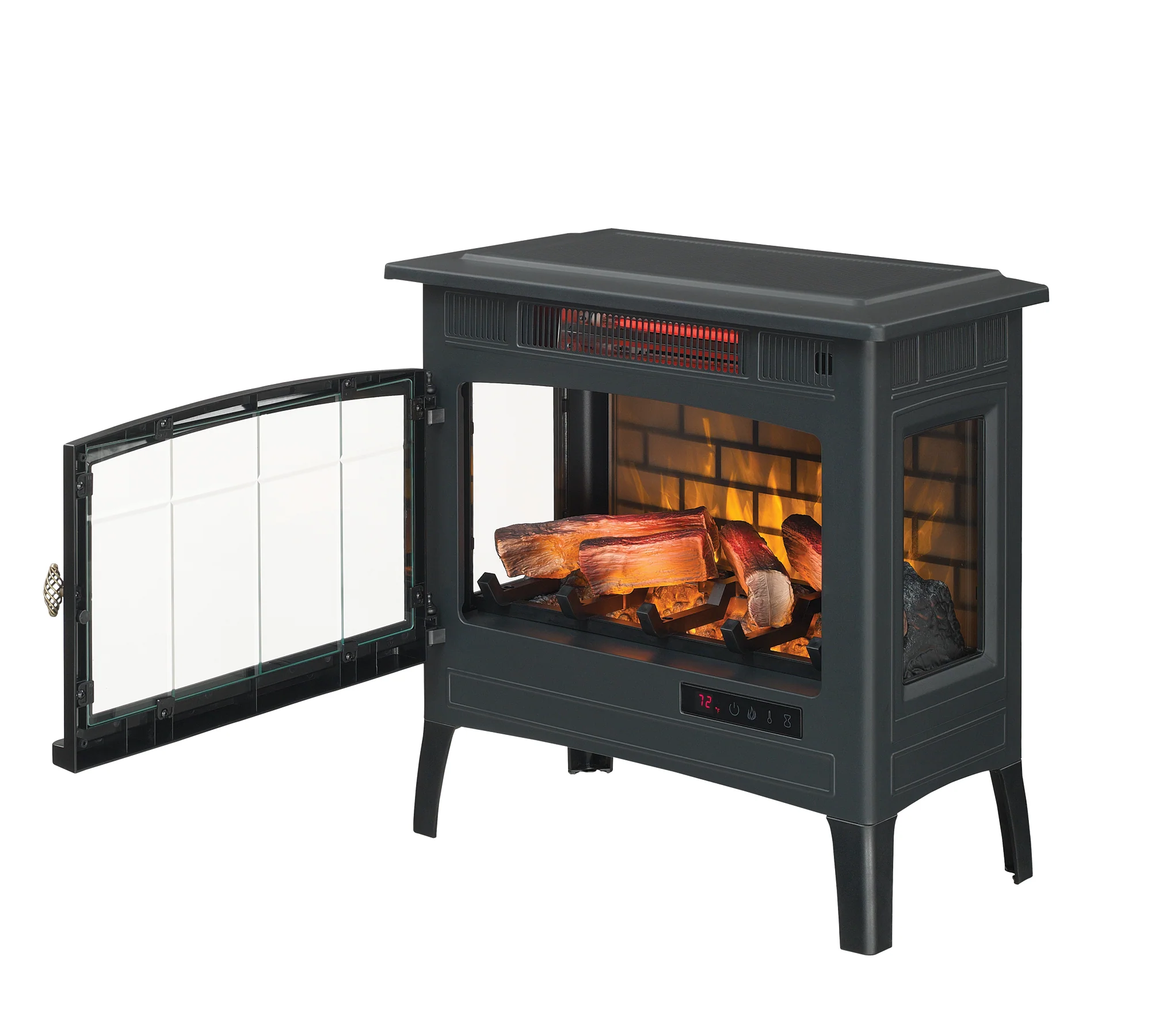 duraflame® Electric Infrared Fireplace Stove Heater with 3D Flame Effect - Image 22