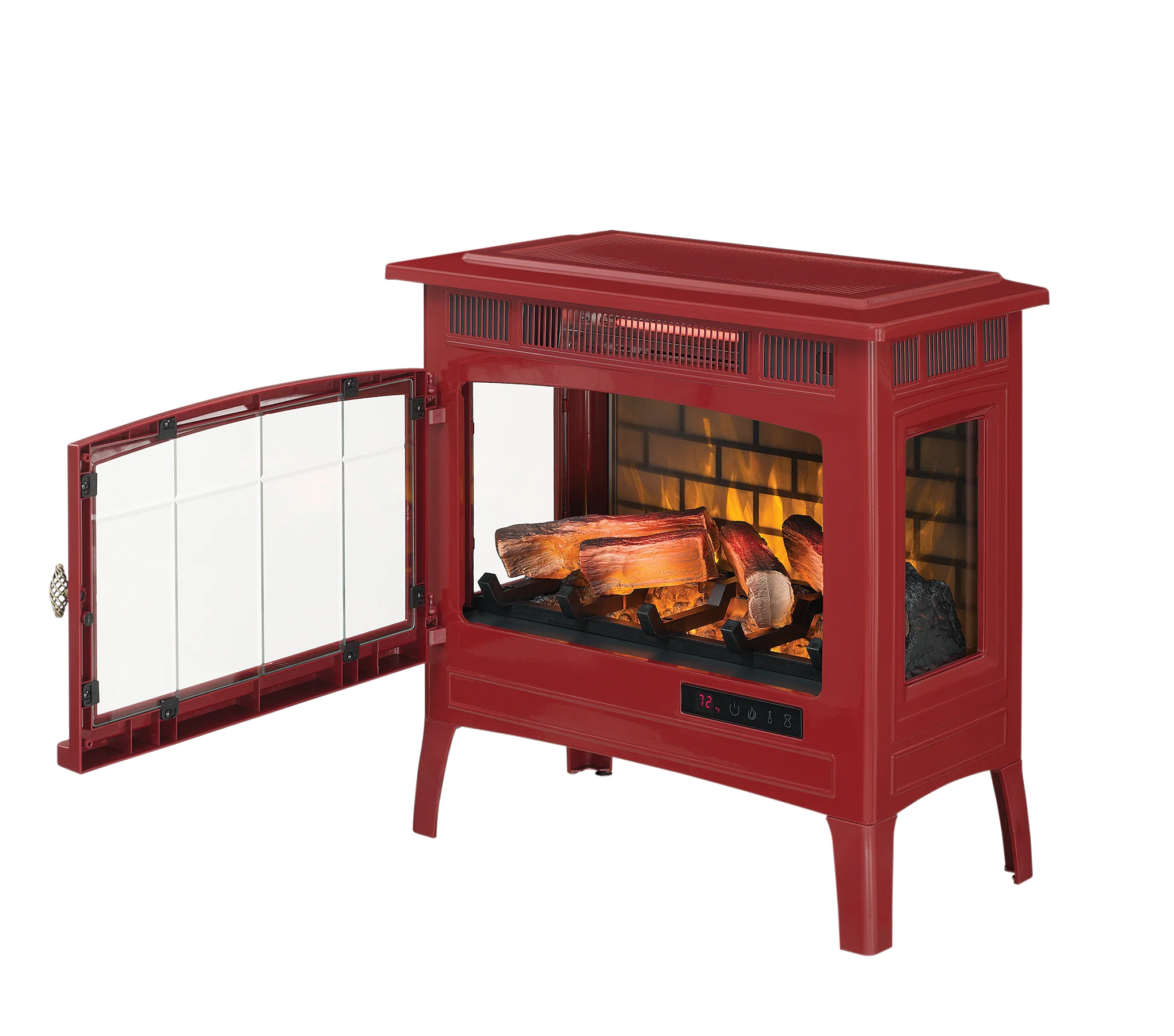 duraflame® Electric Infrared Fireplace Stove Heater with 3D Flame Effect - Image 36