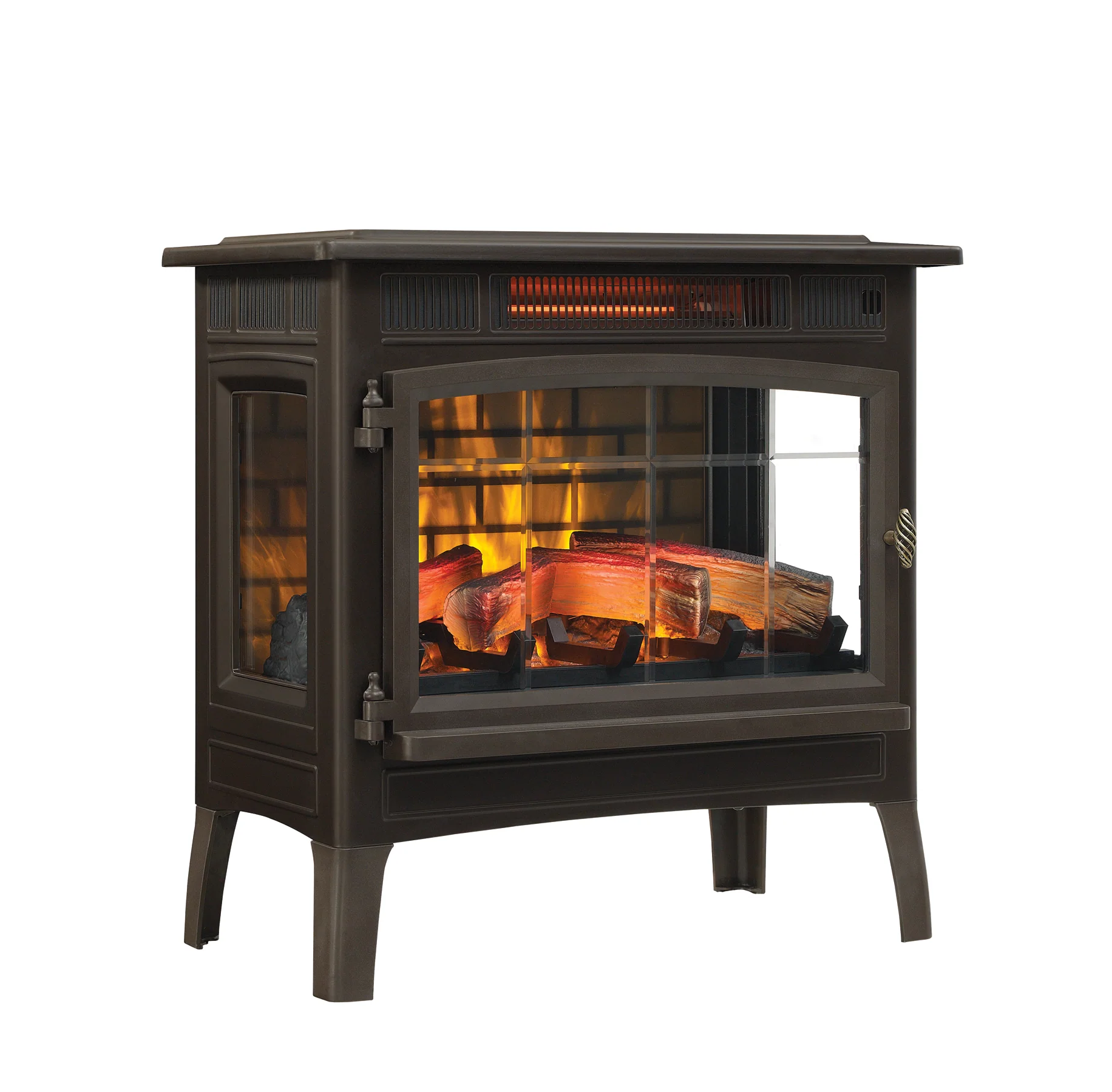 duraflame® Electric Infrared Fireplace Stove Heater with 3D Flame Effect - Image 38