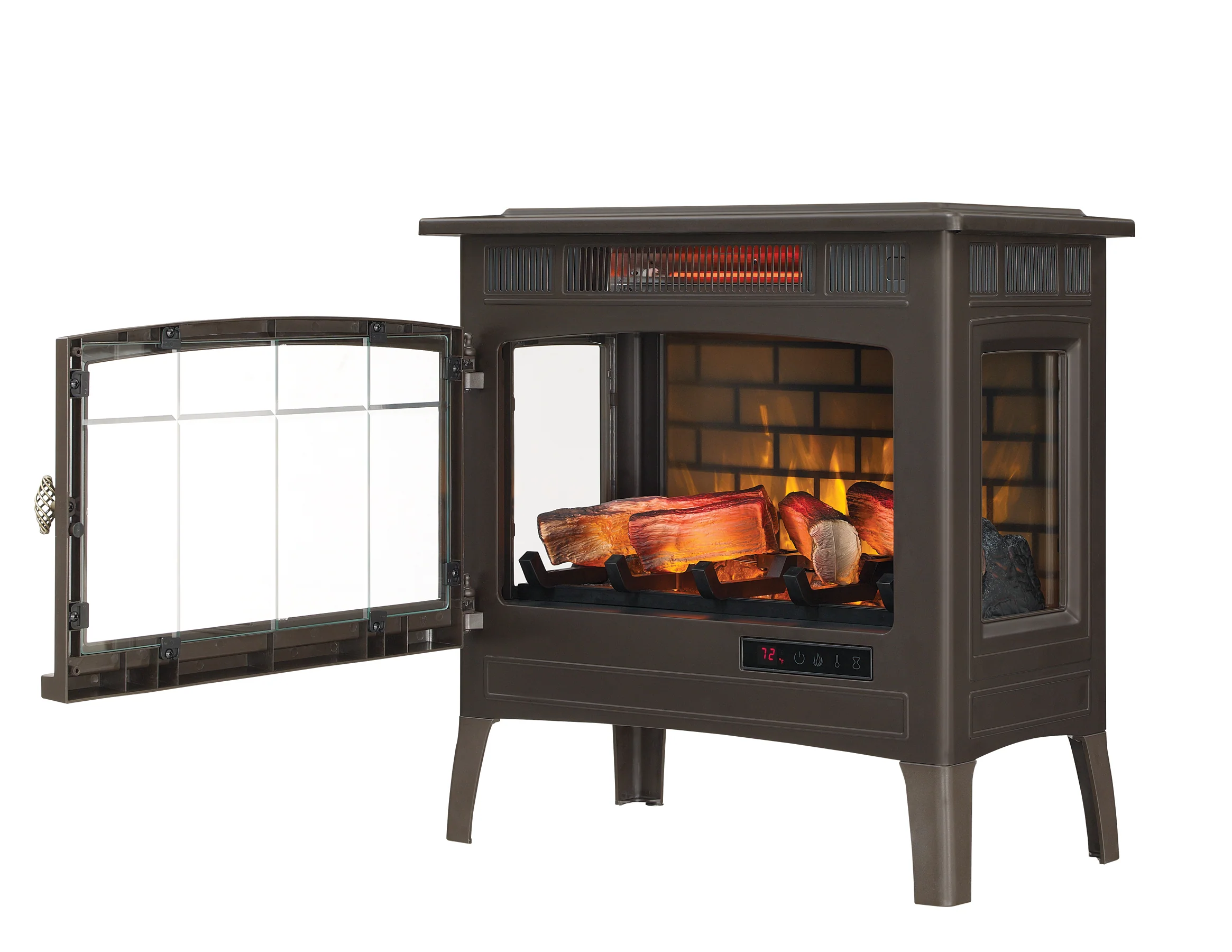 duraflame® Electric Infrared Fireplace Stove Heater with 3D Flame Effect - Image 40
