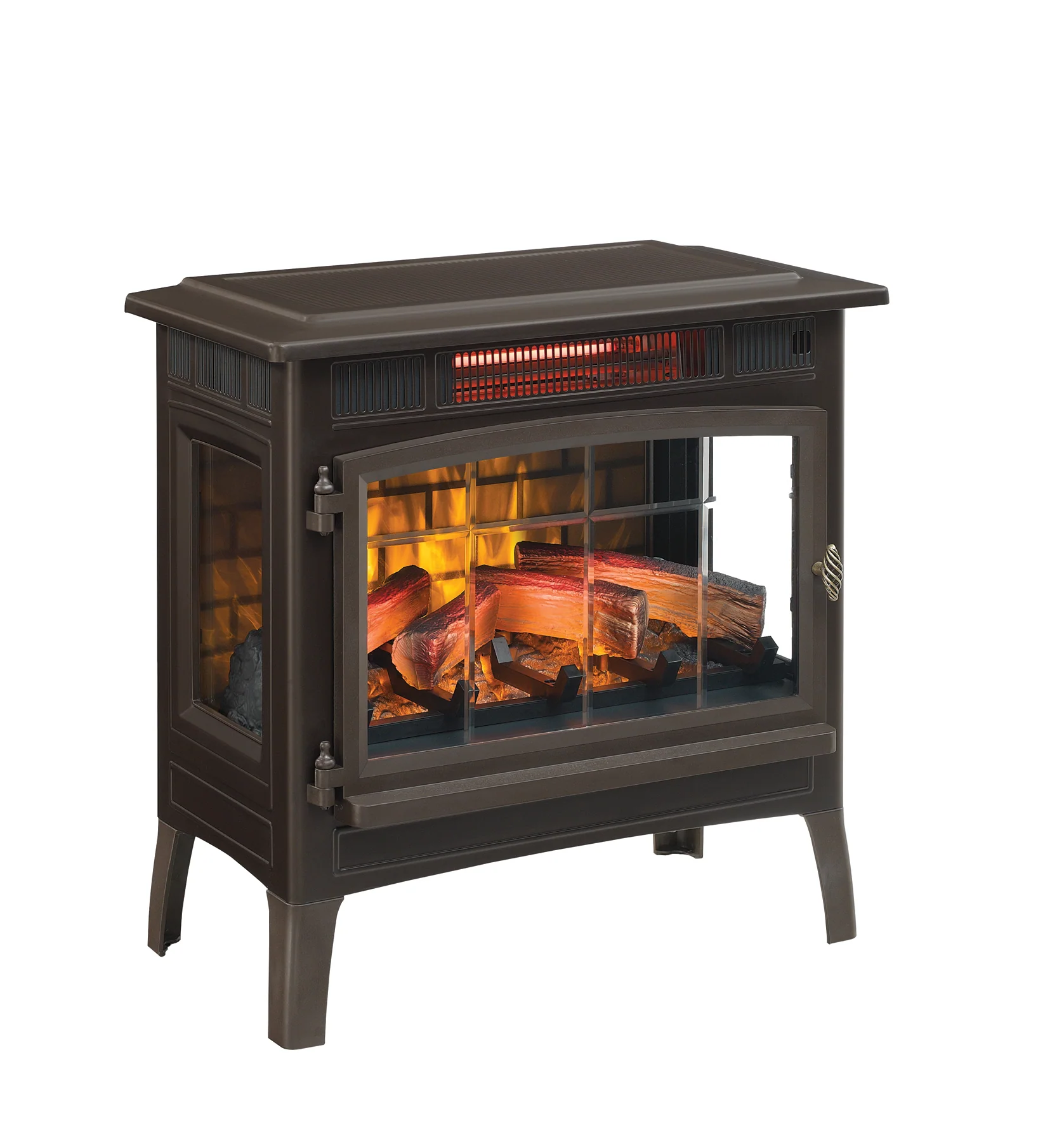duraflame® Electric Infrared Fireplace Stove Heater with 3D Flame Effect - Image 41