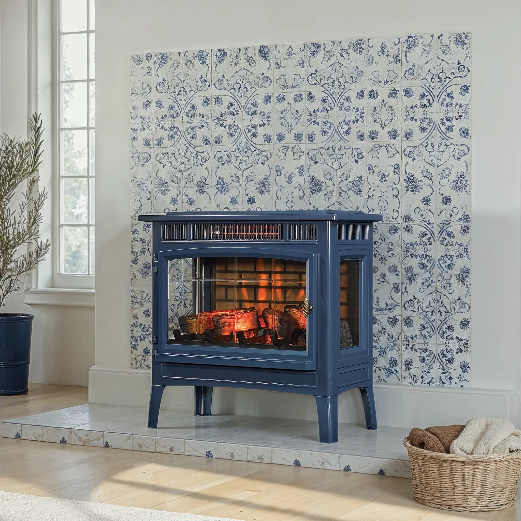 duraflame® Electric Infrared Fireplace Stove Heater with 3D Flame Effect - Image 6