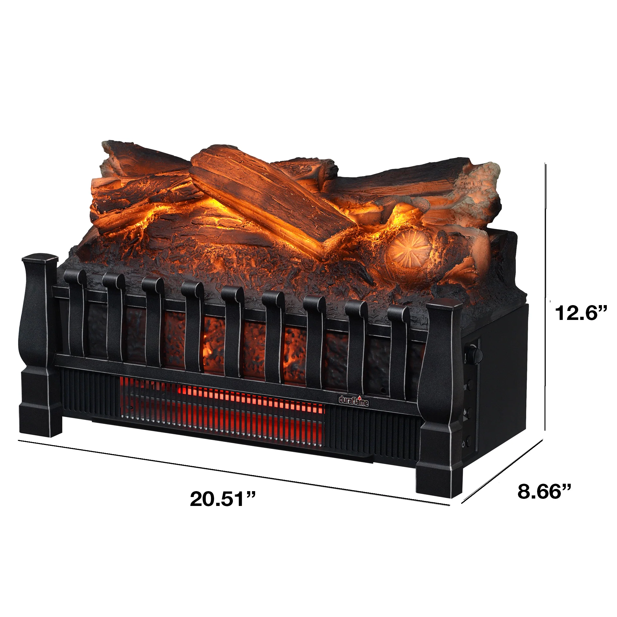 duraflame® Electric Infrared Log Set with Remote Control - Image 5