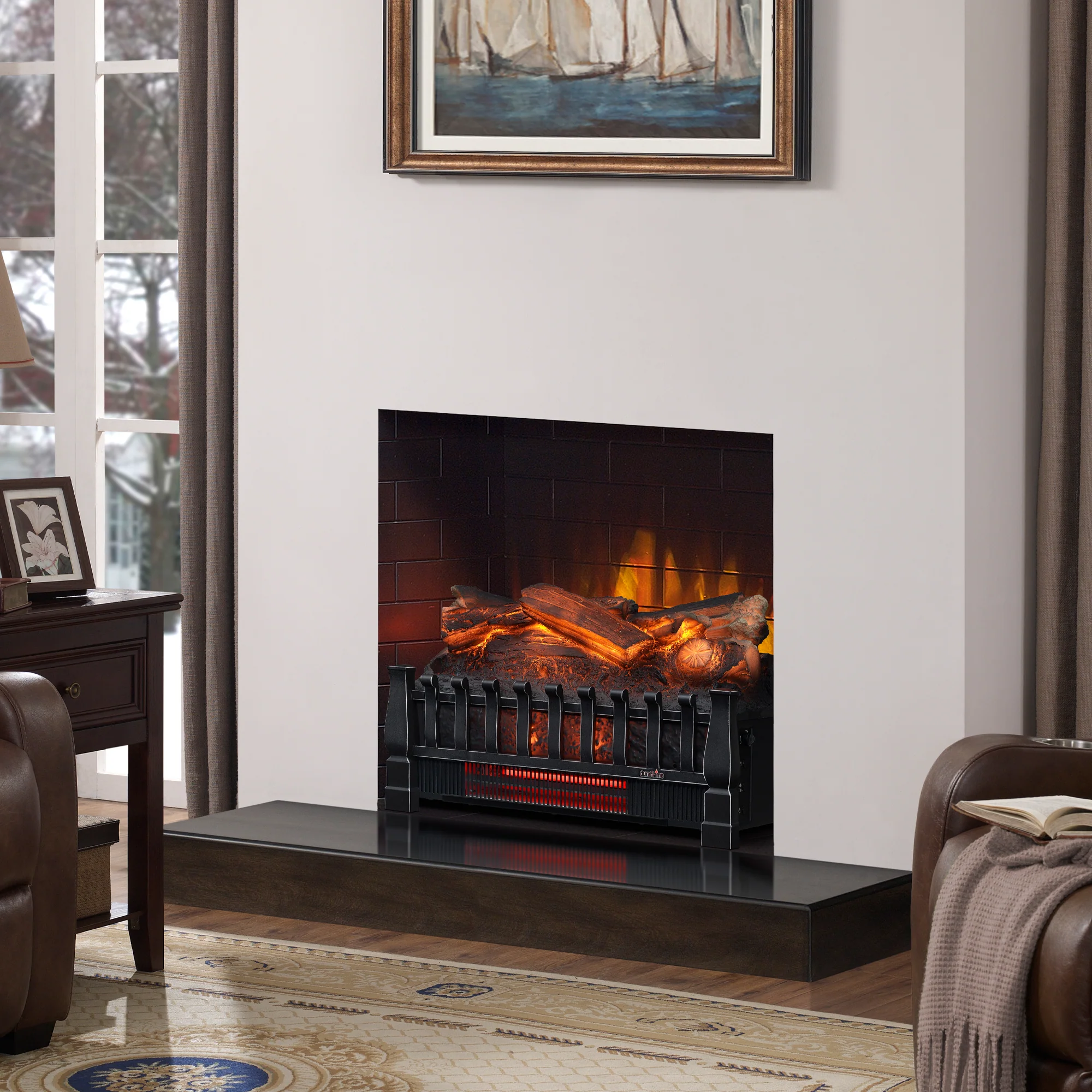 duraflame® Electric Infrared Log Set with Remote Control - Image 6
