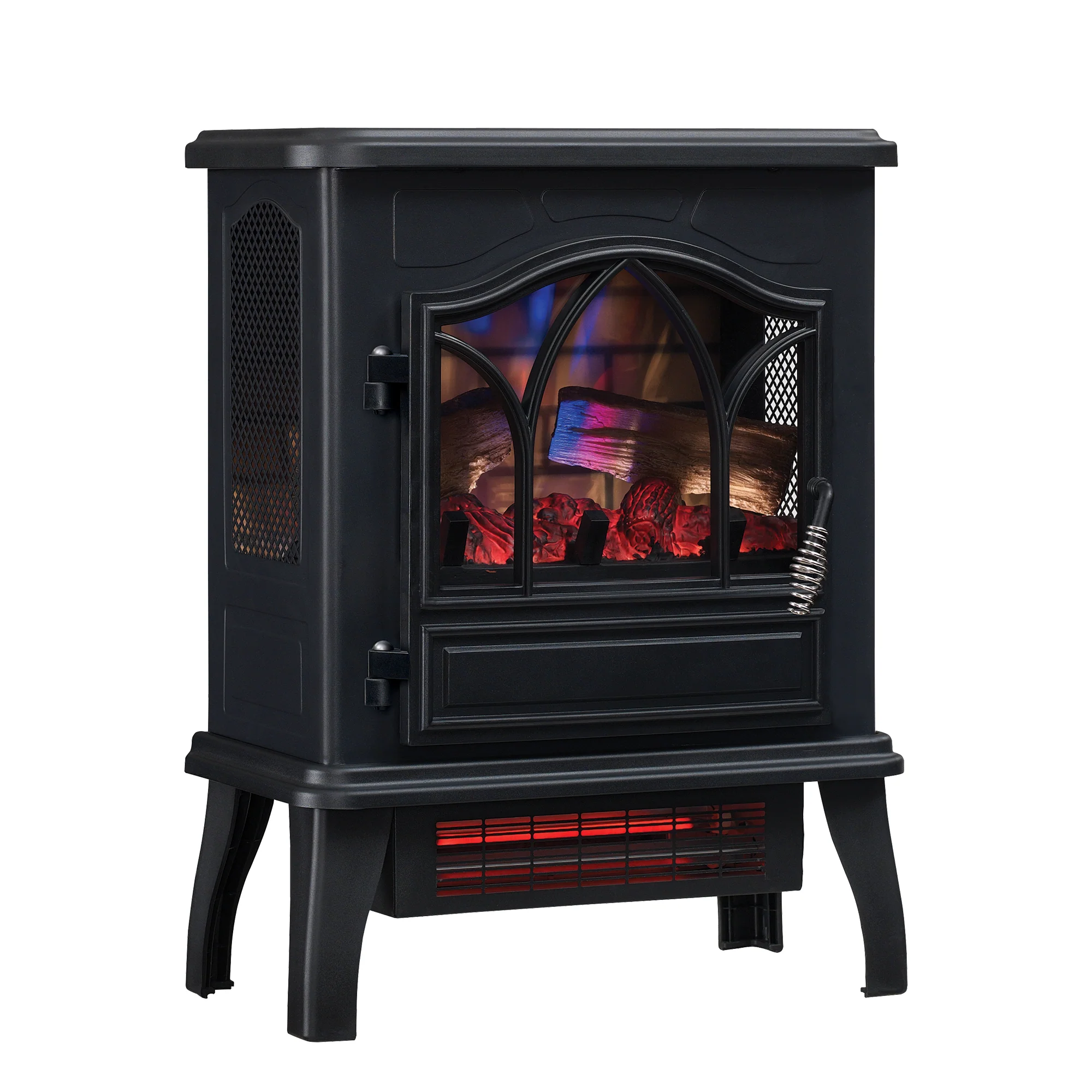 duraflame® 3D Flame Effect Electric Infrared Portable Fireplace Stove Heater - Image 3