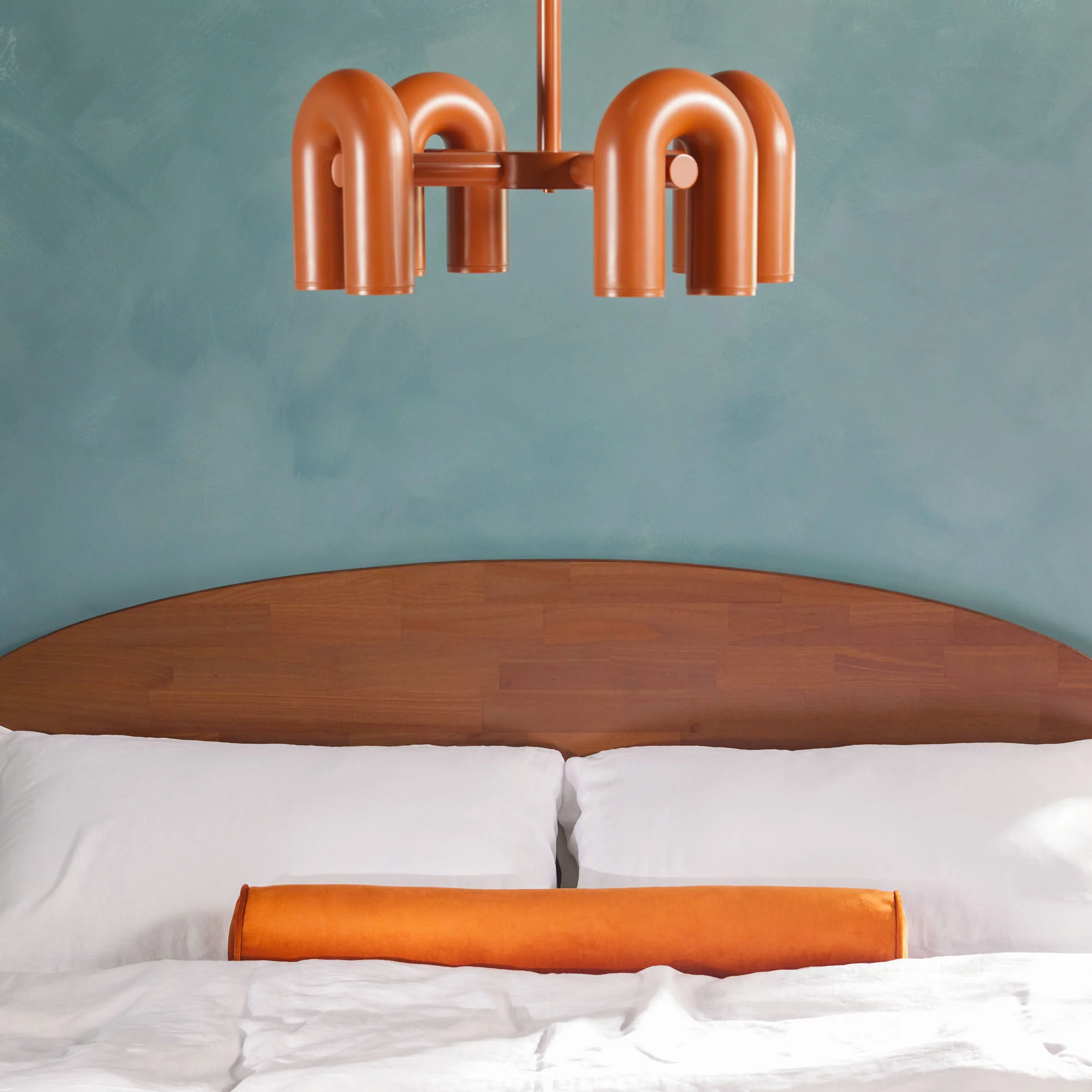 Elias Solid Wood Bed with Arched Headboard - Image 17