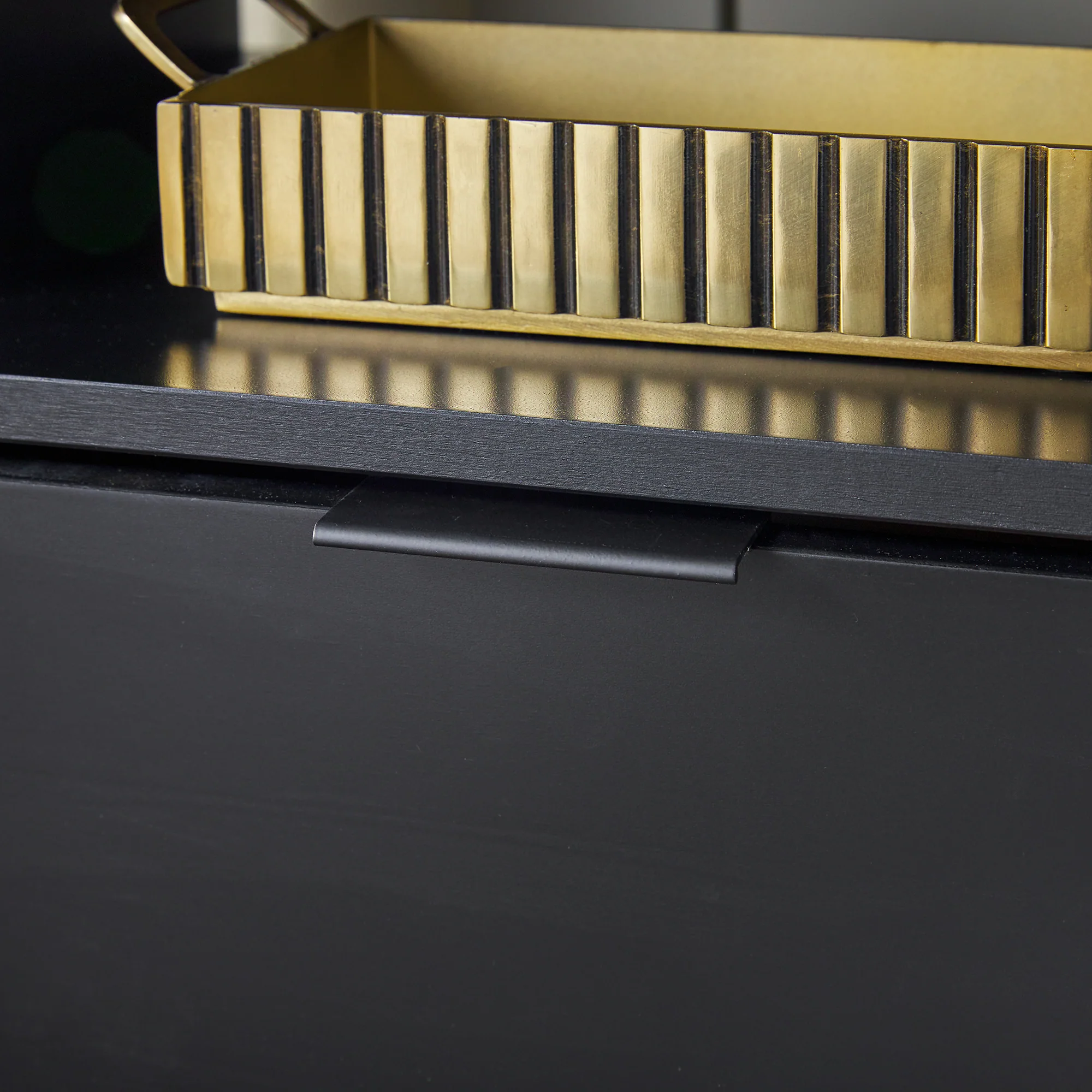 Elias Modern Curved-Frame Solid Wood Nightstand - Image 17