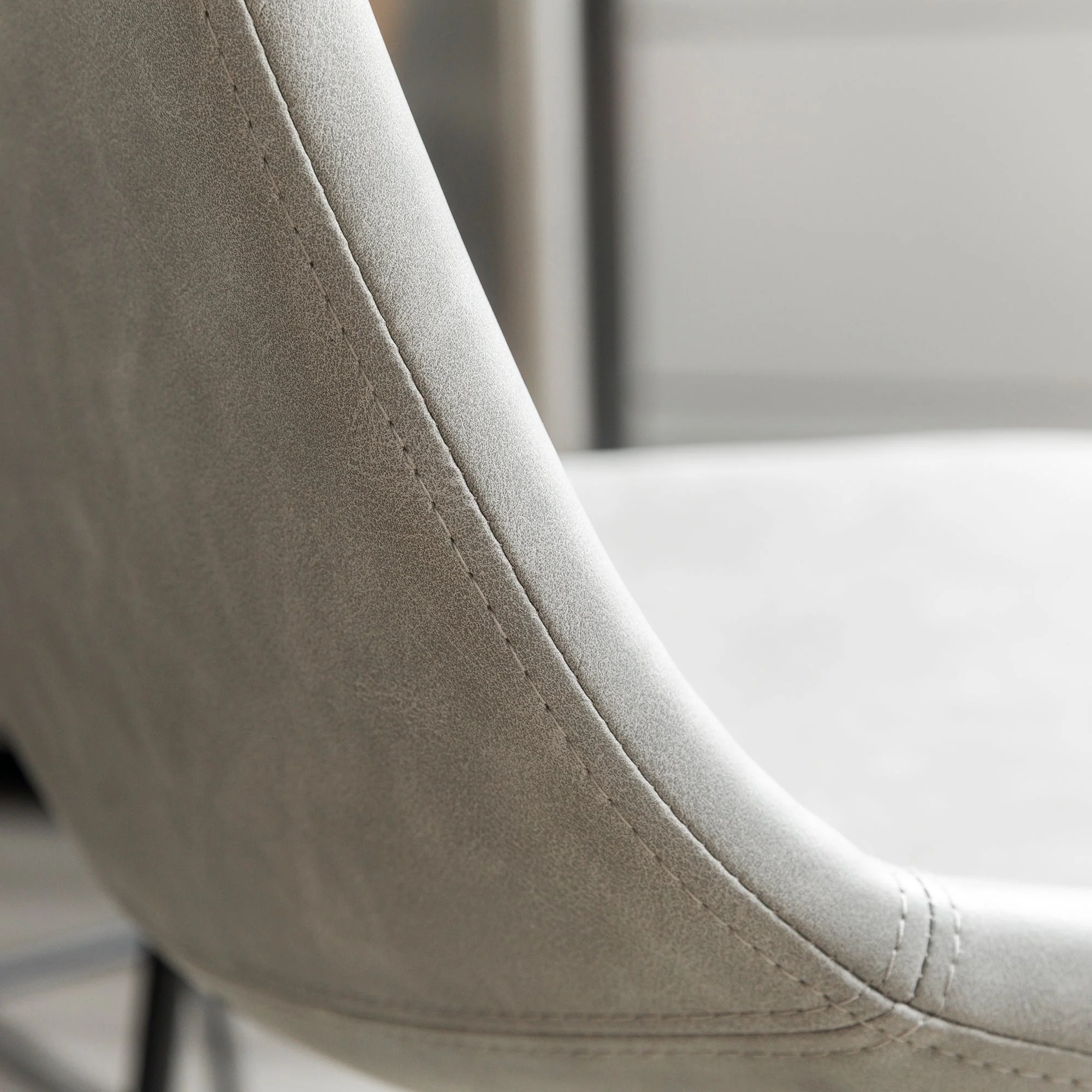 Faux Leather Counter Stools Set of 2 - Image 18