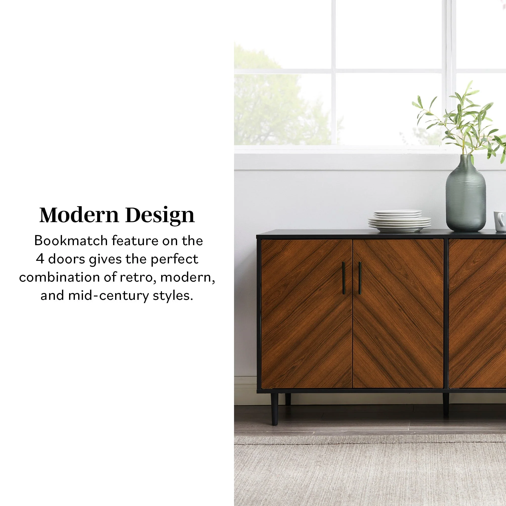 Bookmatch Hampton Buffet Sideboard / TV Stand - Image 4