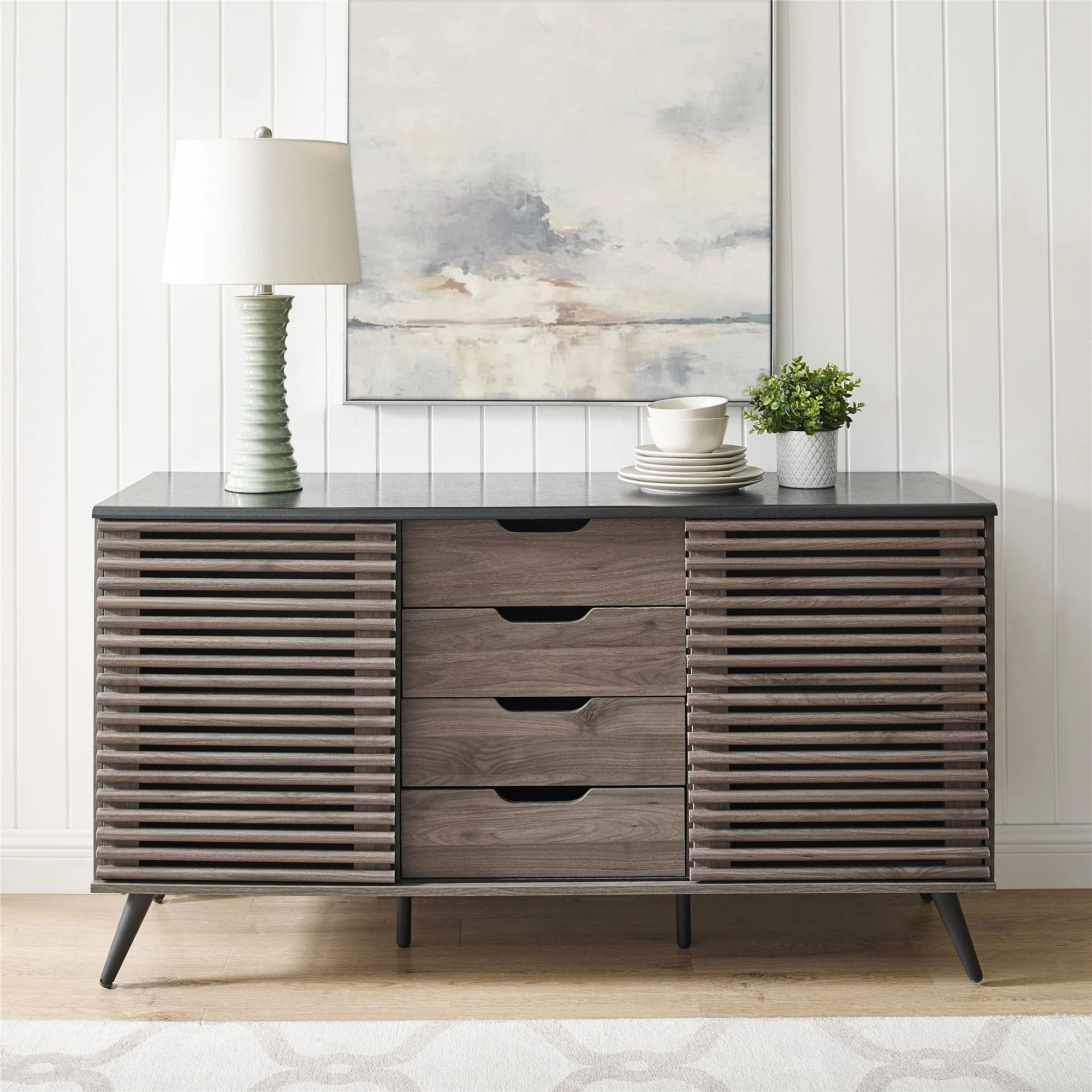Havana Sliding Door Drawer Sideboard / TV Stand - Image 15