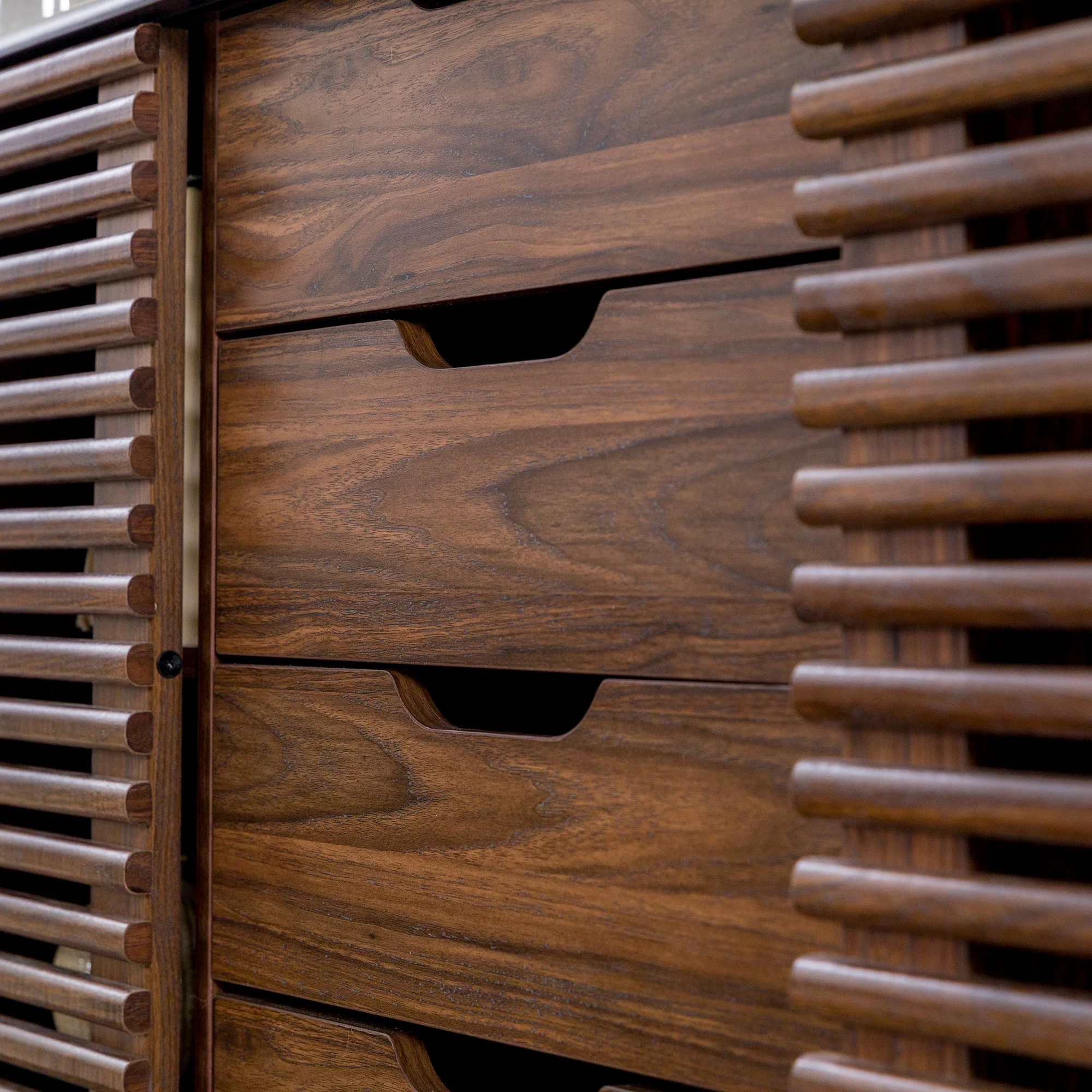 Havana Sliding Door Drawer Sideboard / TV Stand - Image 8