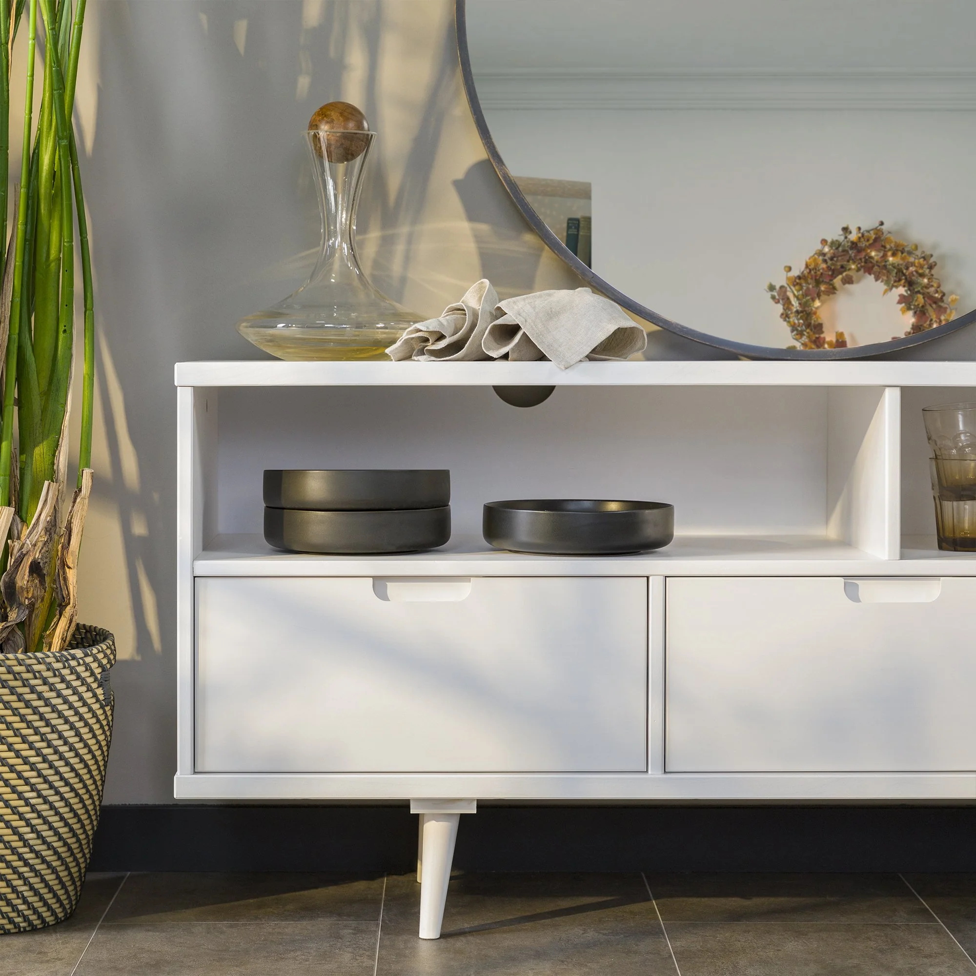 Sloane 3-Drawer Solid Wood TV Console - Image 10