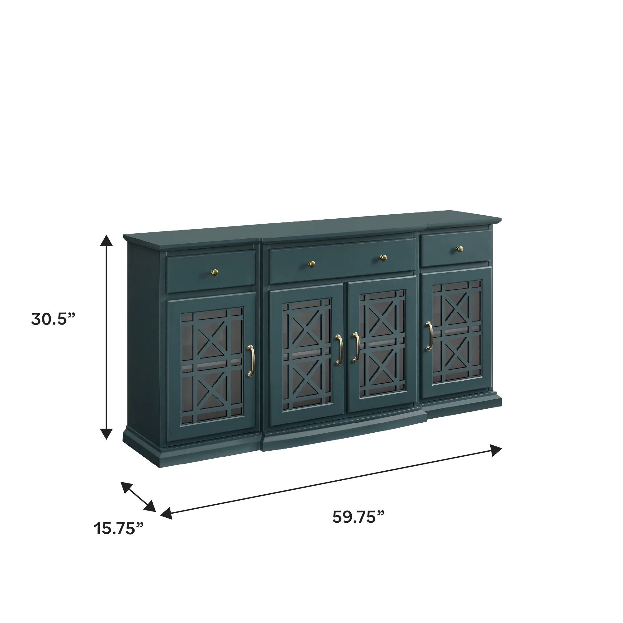Landon Fretwork Buffet Sideboard & TV Stand - Image 3