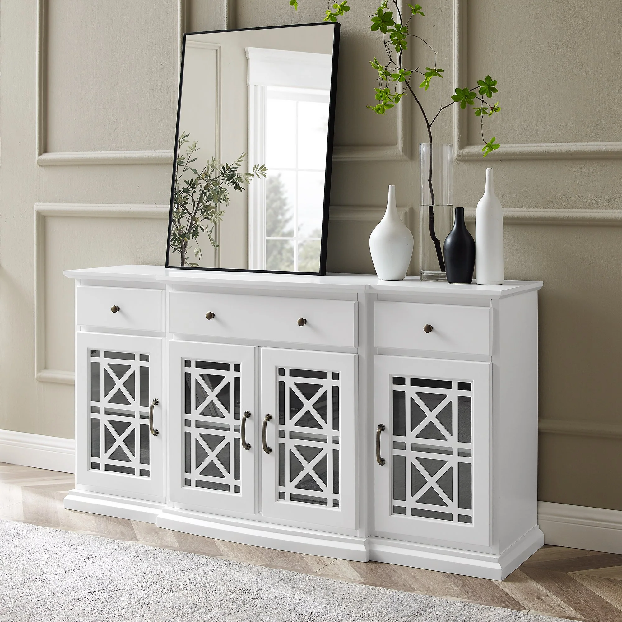 Landon Fretwork Buffet Sideboard & TV Stand - Image 5