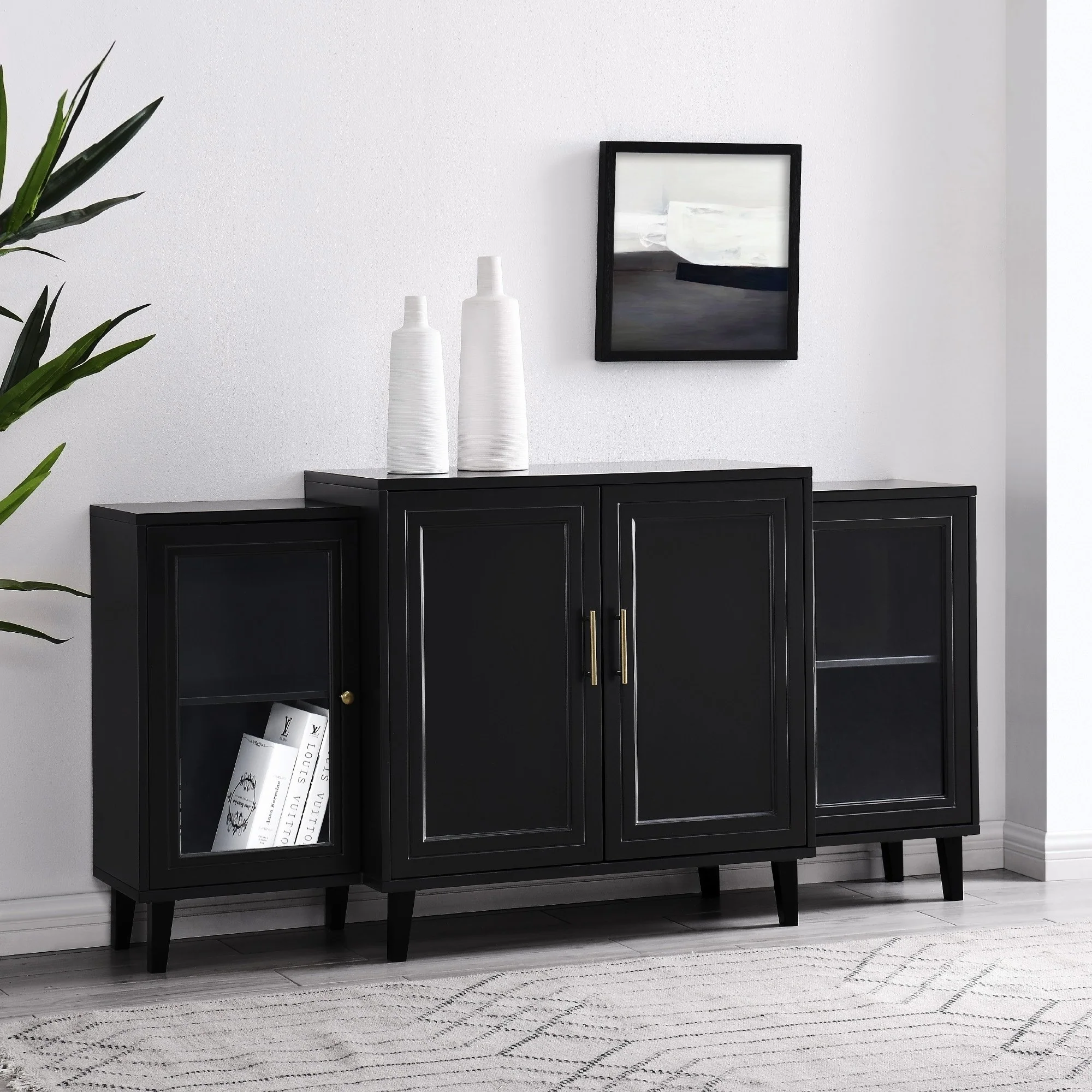 Laurel Modern Buffet Sideboard & TV Stand - Image 3