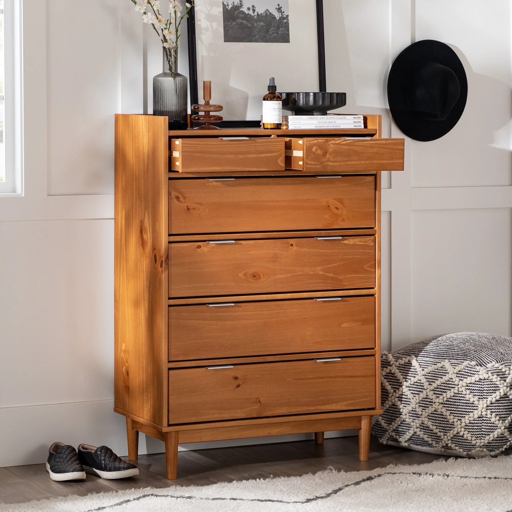 Lee Mid-Century Modern Wood Dresser - Image 14