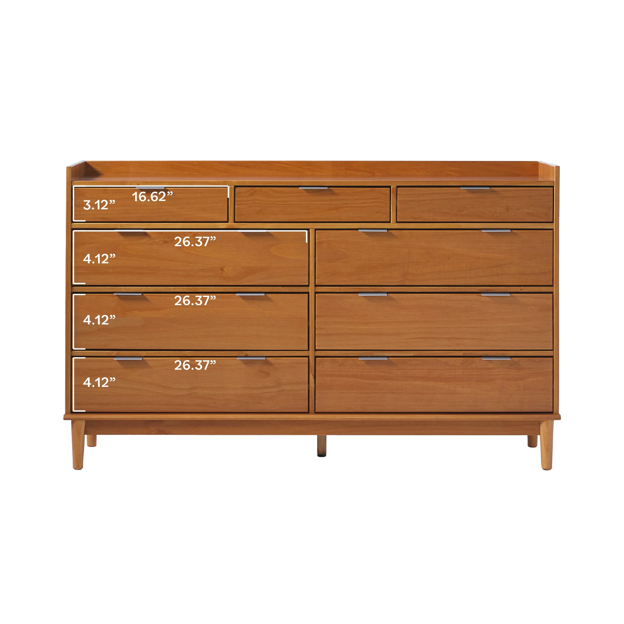 Lee Mid-Century Modern Wood Dresser - Image 23