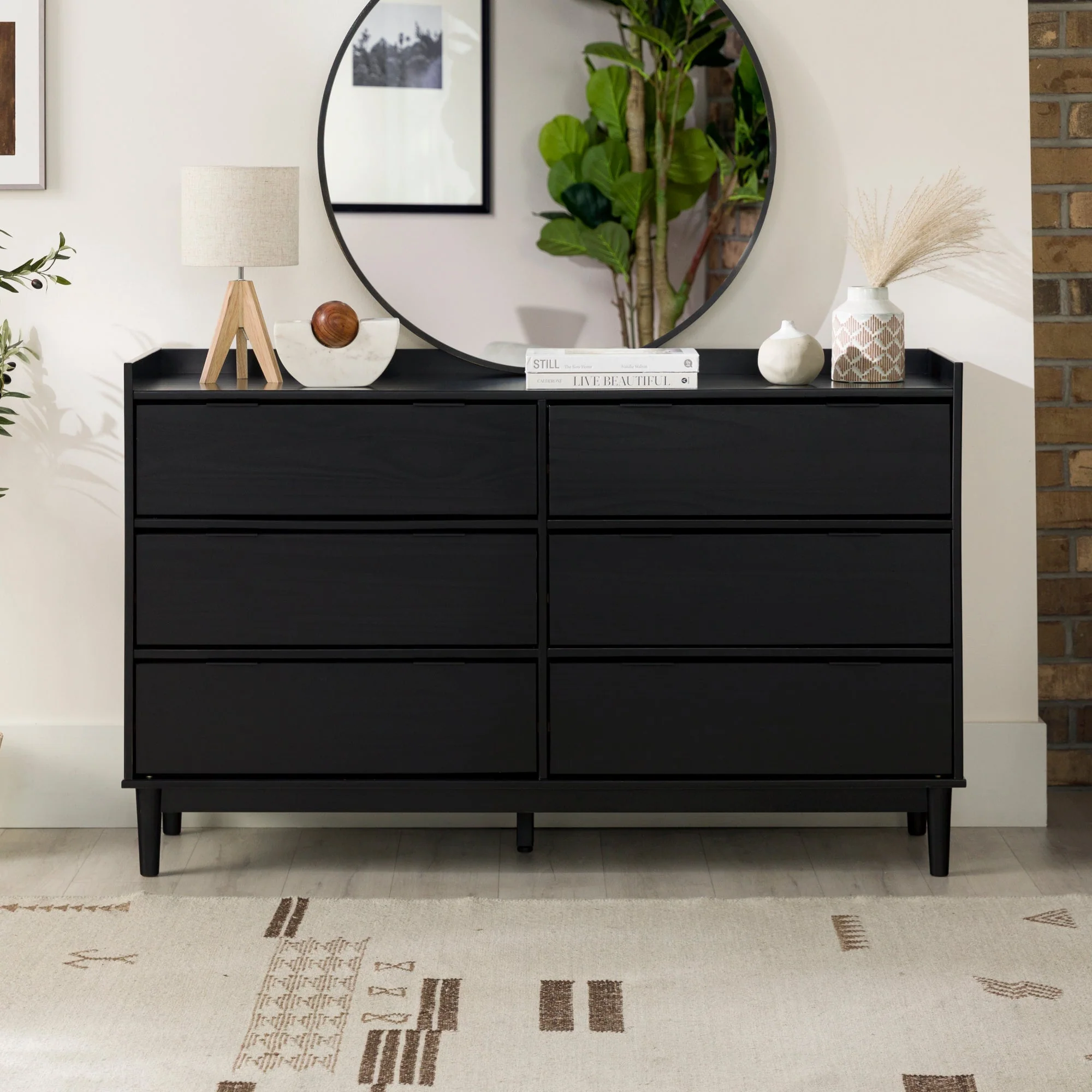 Lee Mid-Century Modern Wood Dresser - Image 5