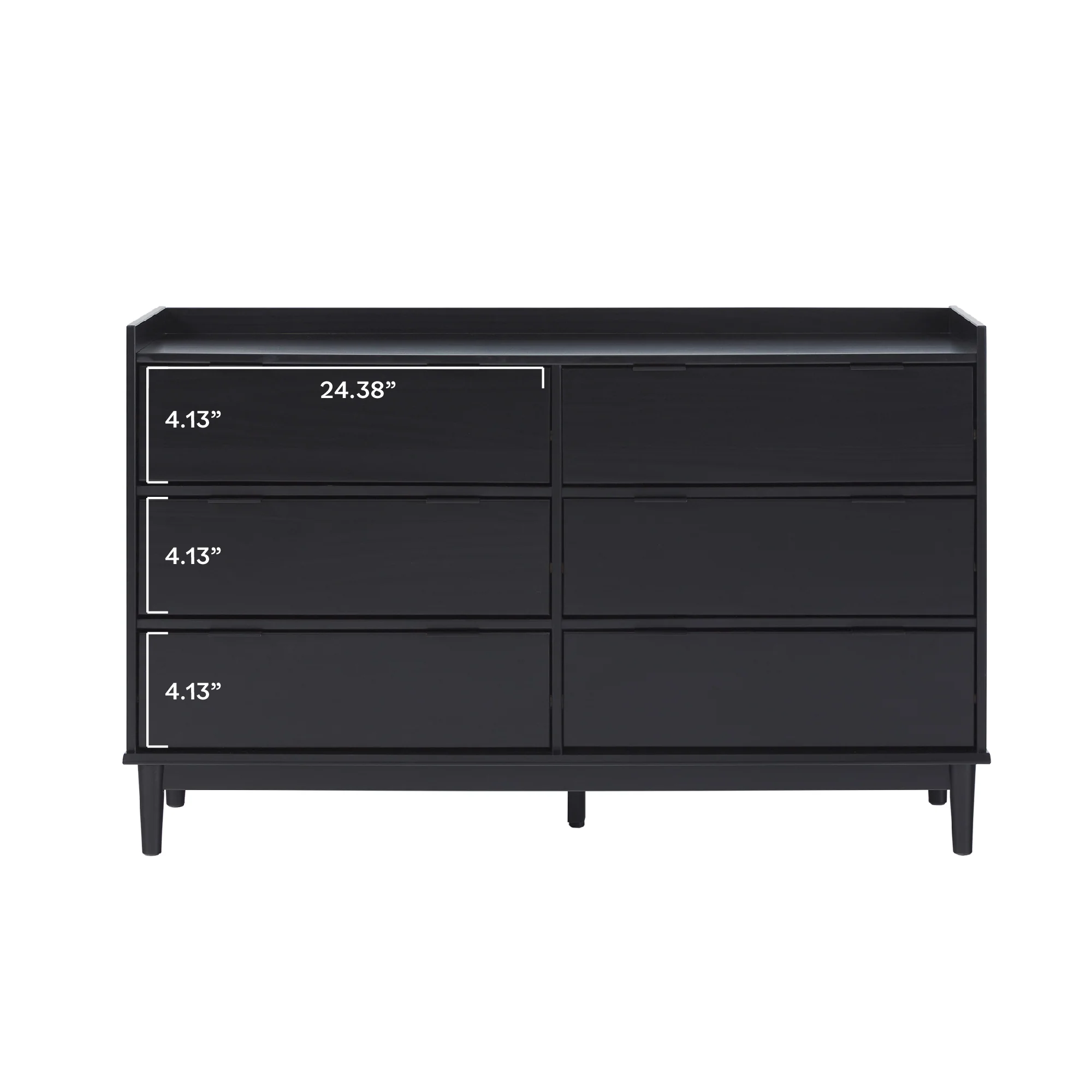 Lee Mid-Century Modern Wood Dresser - Image 6