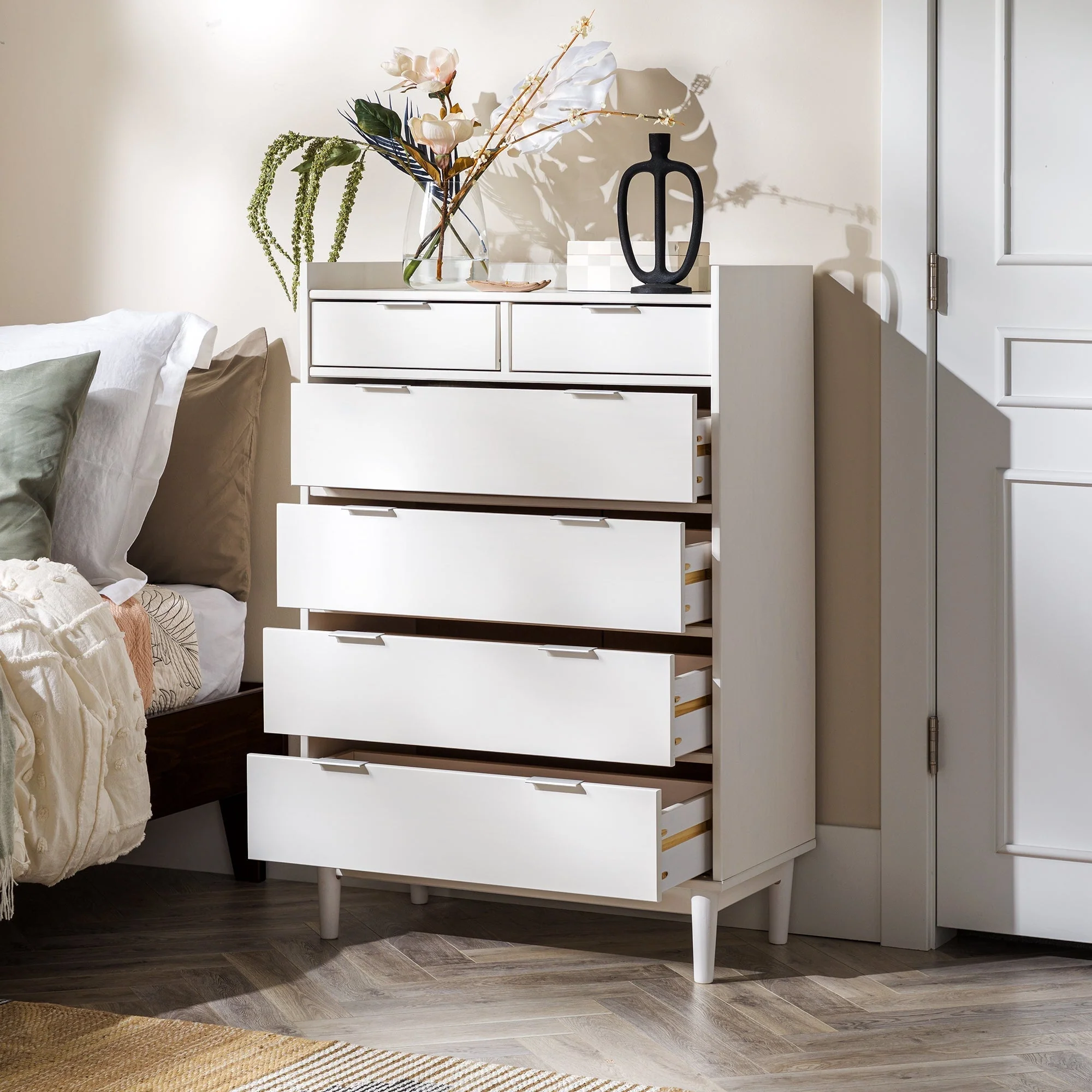 Lee Mid-Century Modern Wood Dresser - Image 8