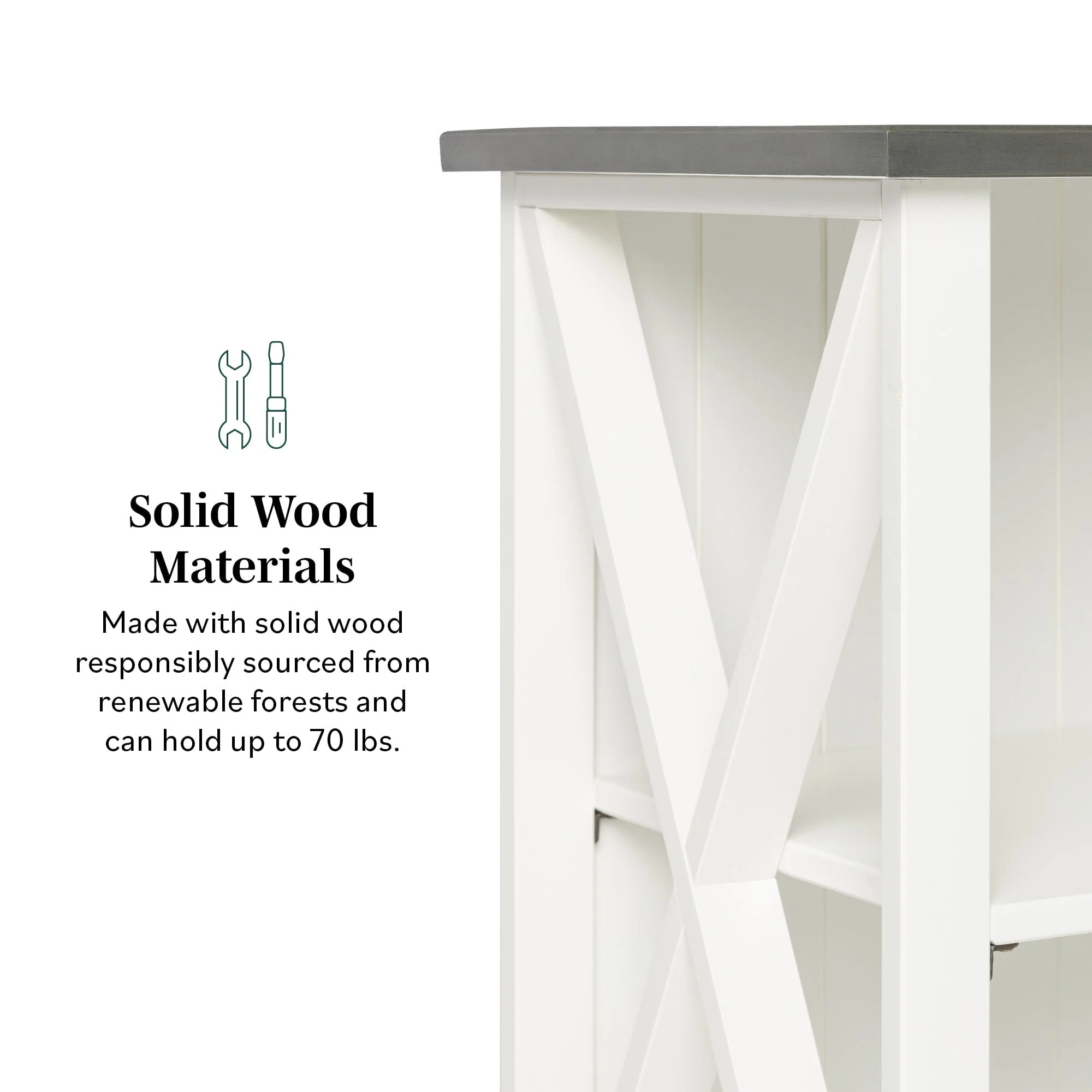 Farmhouse Lucas Shelf - Image 4