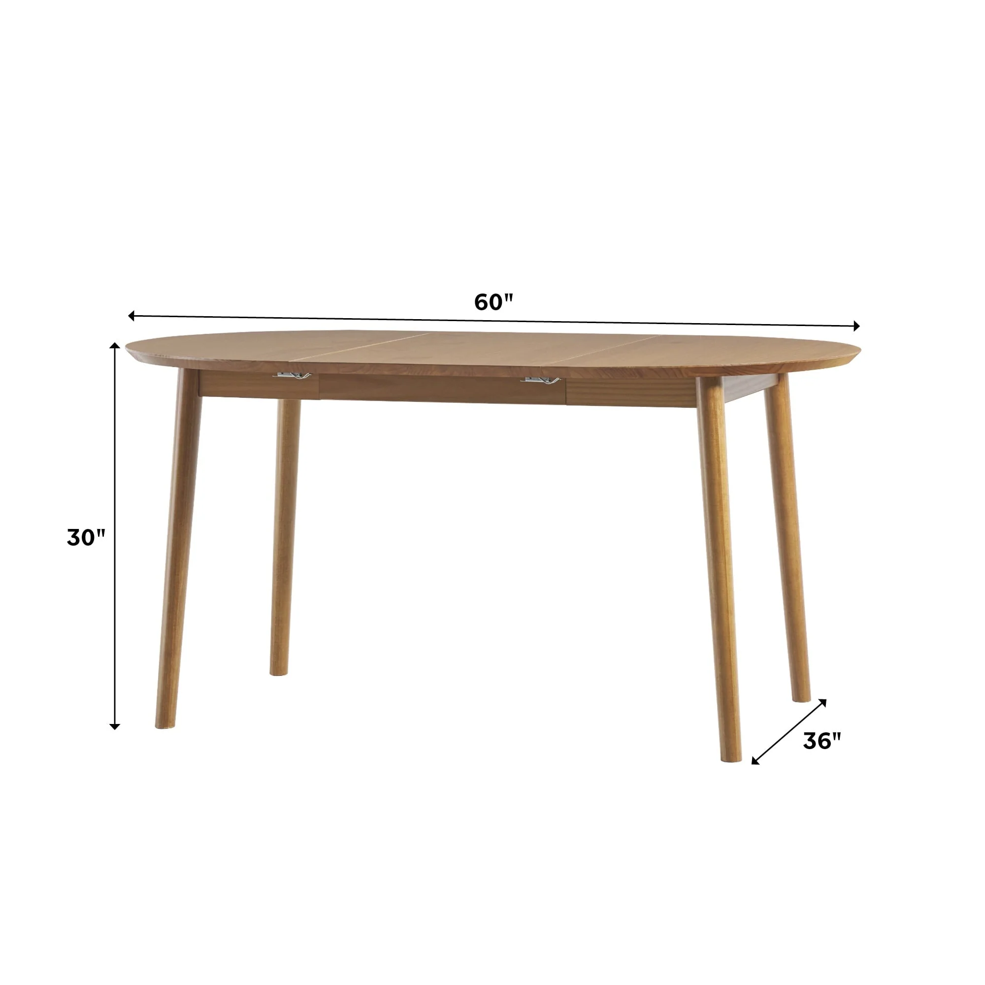 Mid-Century Damsel Extension Dining Table - Image 4