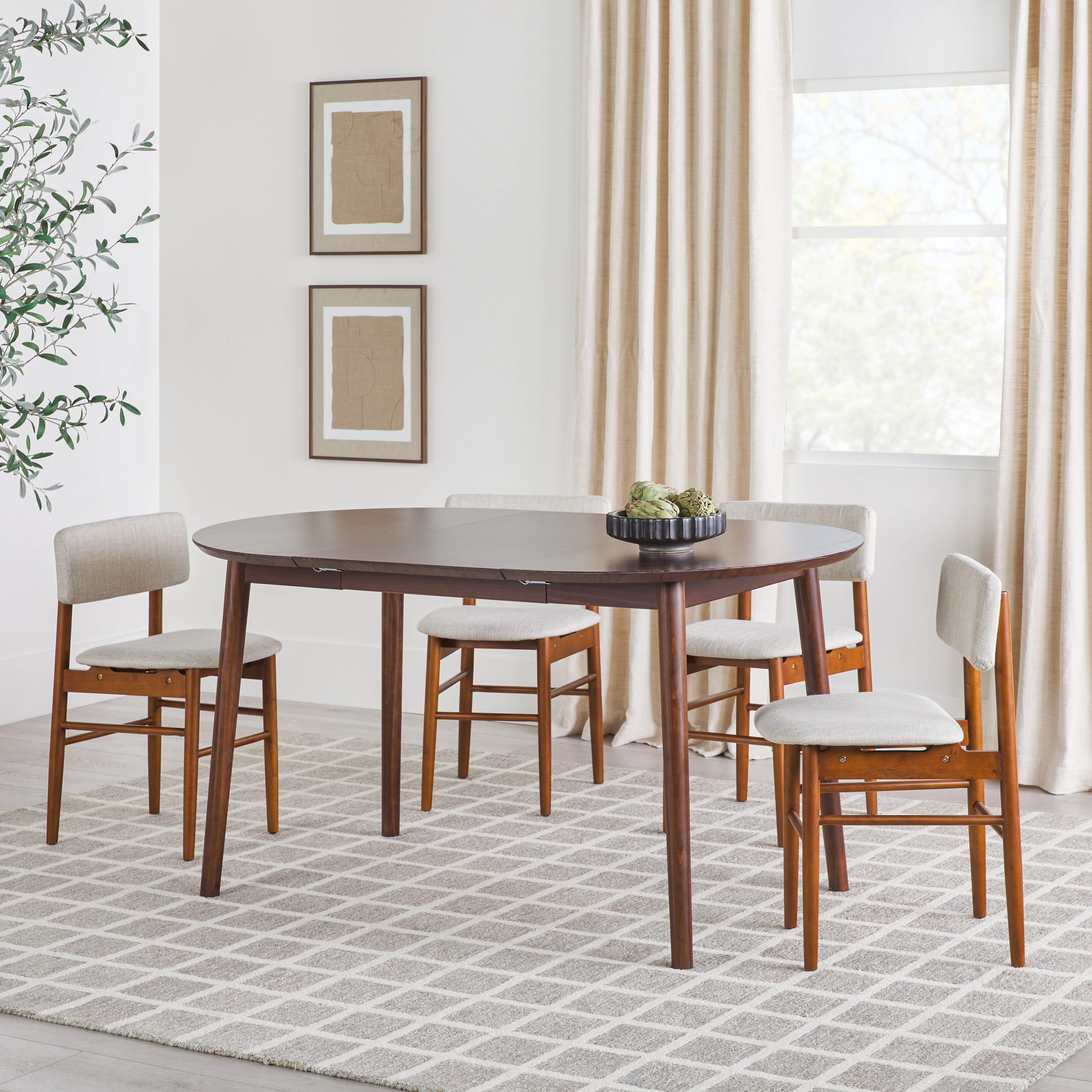 Mid-Century Damsel Extension Dining Table - Image 8