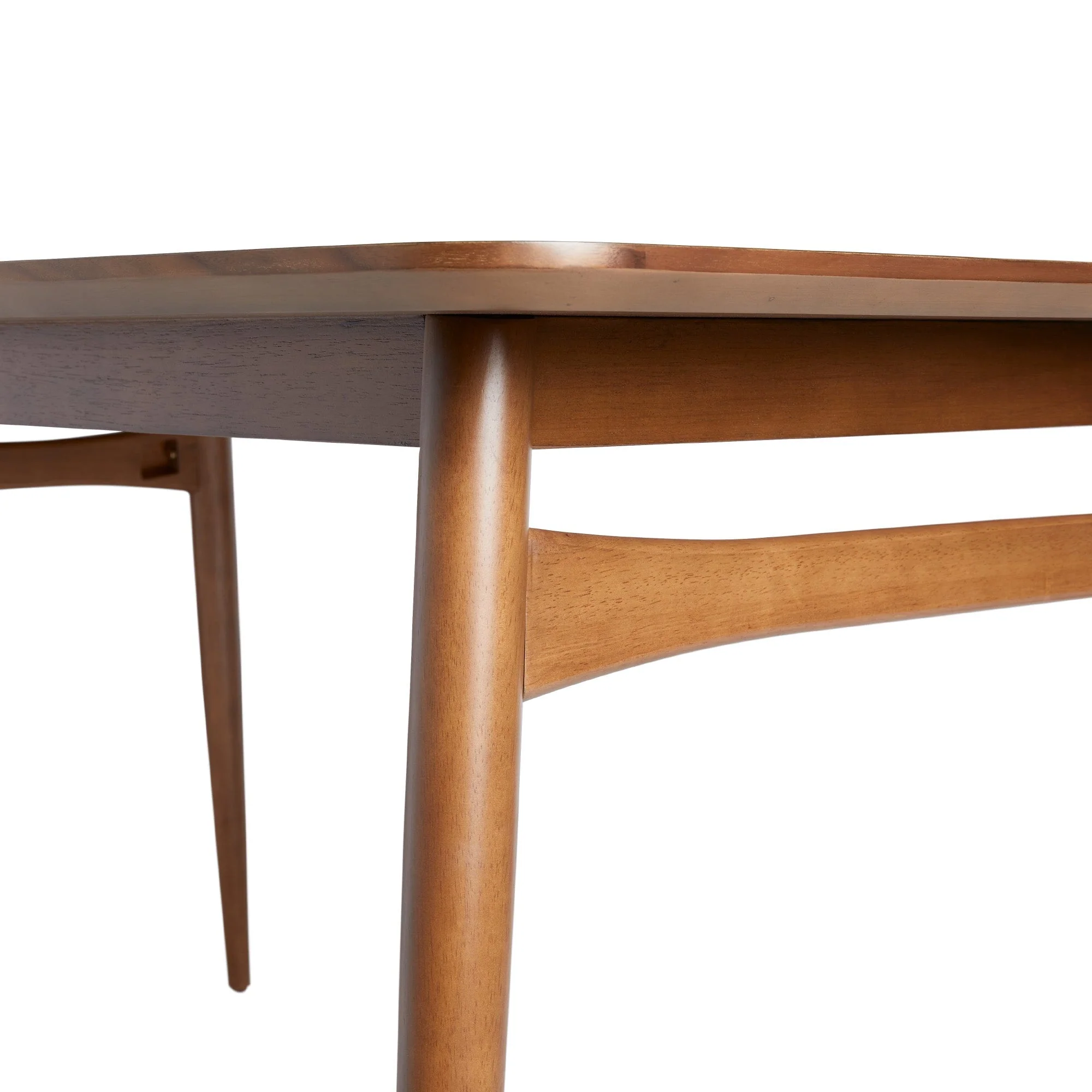 Mid-Century Taberu Modern Wood Dining Table - Image 13