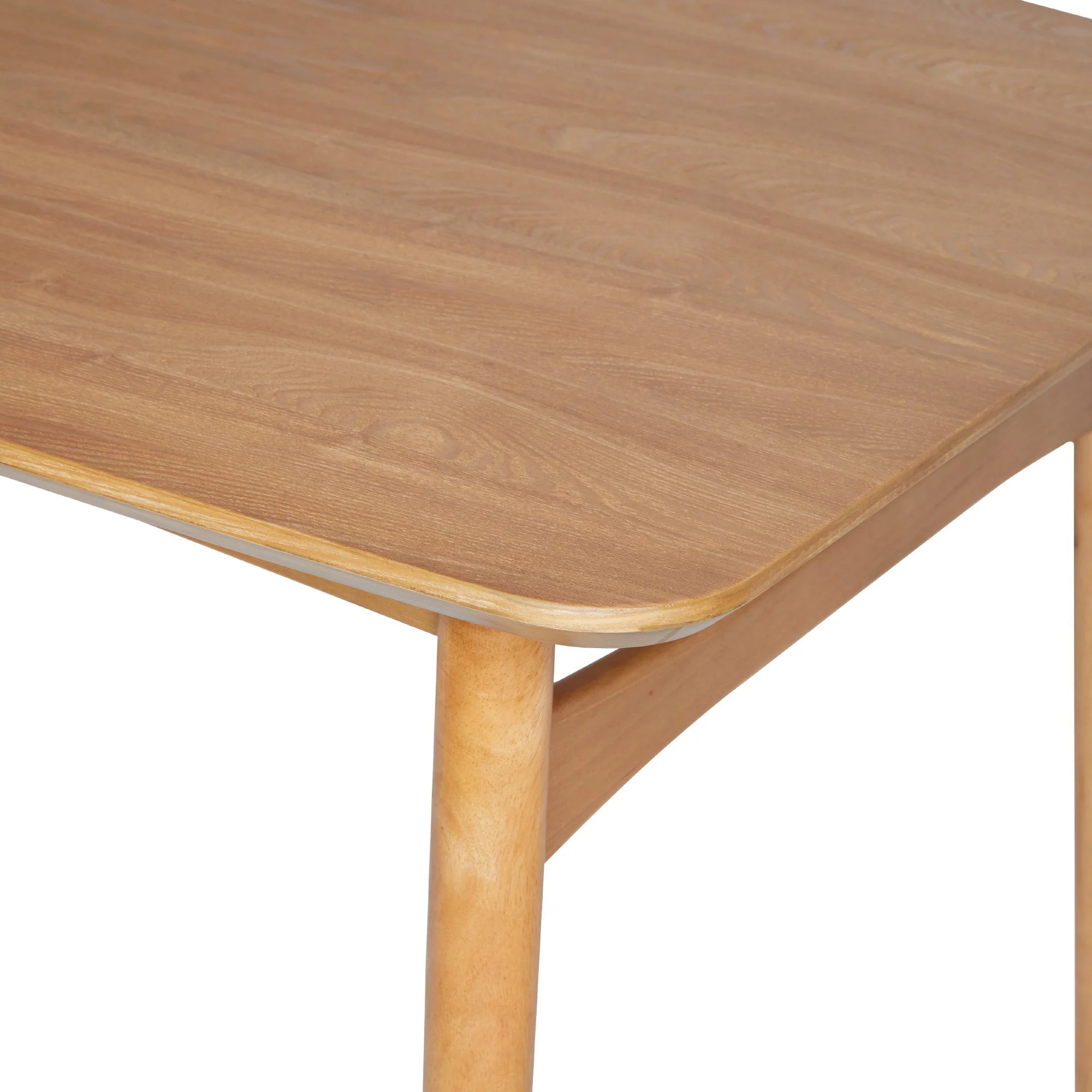 Mid-Century Taberu Modern Wood Dining Table - Image 17