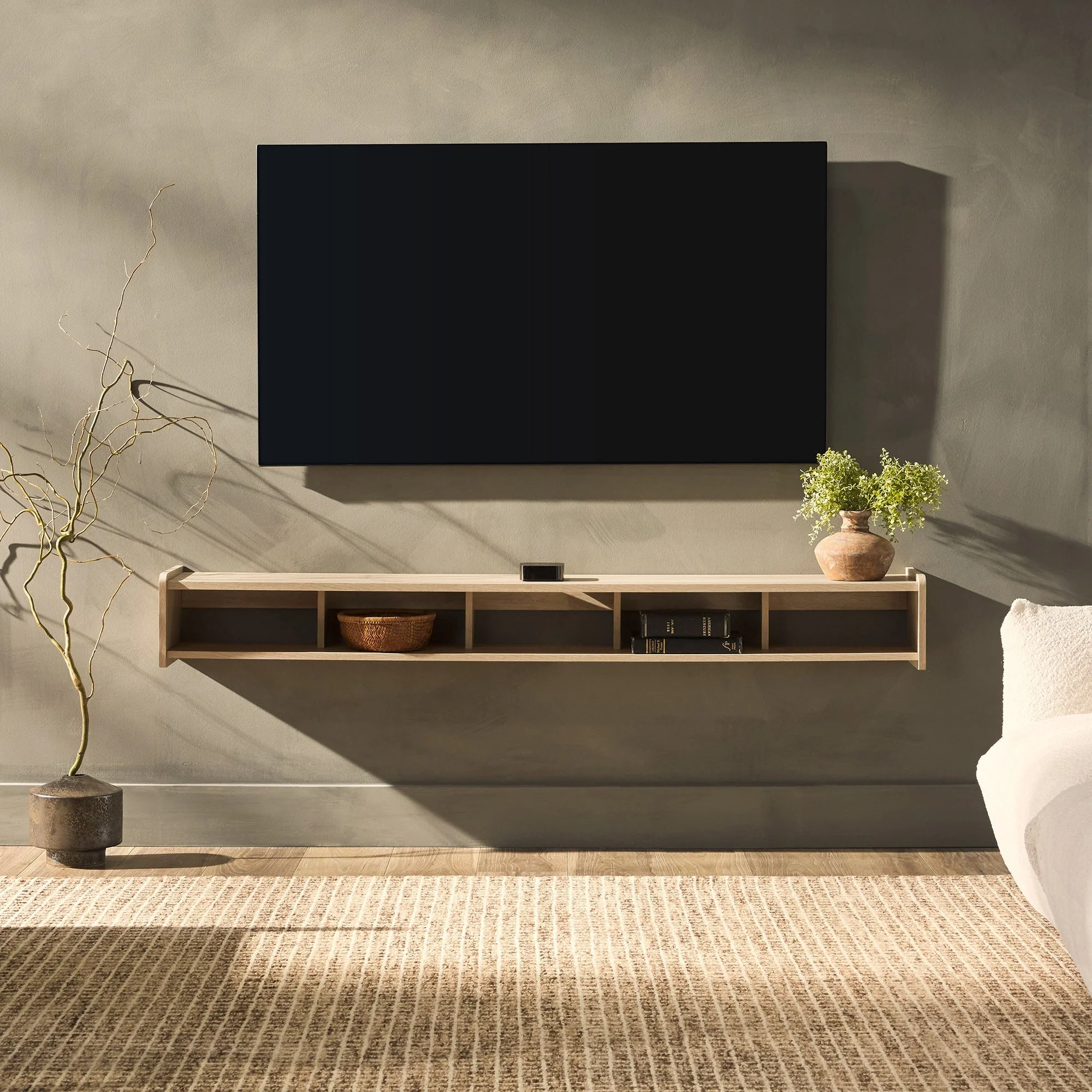 Floating Minimalist TV Stand - Image 11