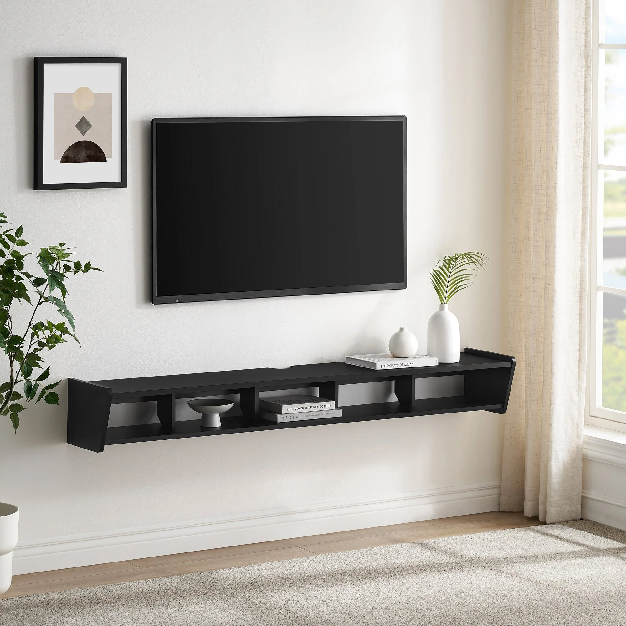 Floating Minimalist TV Stand - Image 13