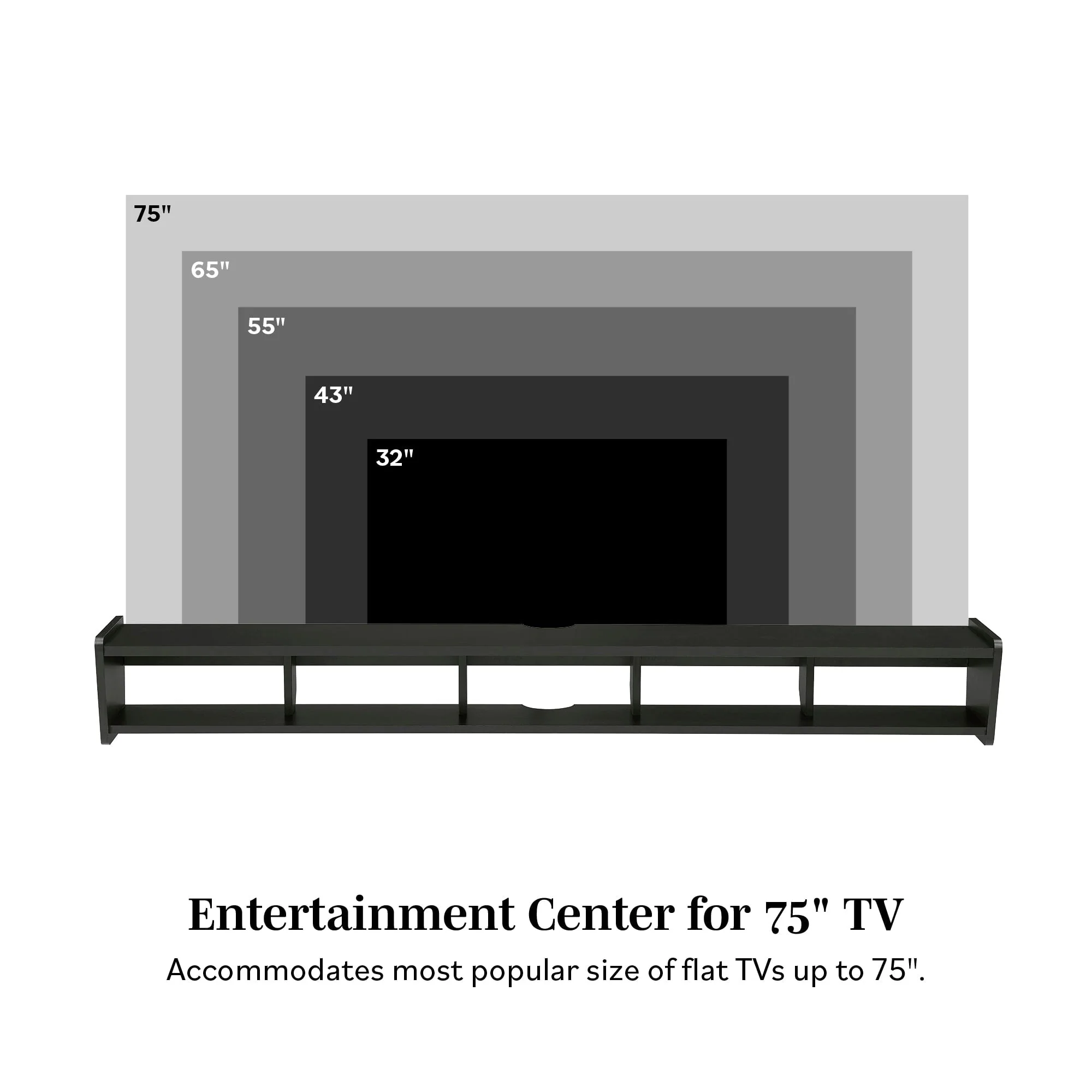 Floating Minimalist TV Stand - Image 14