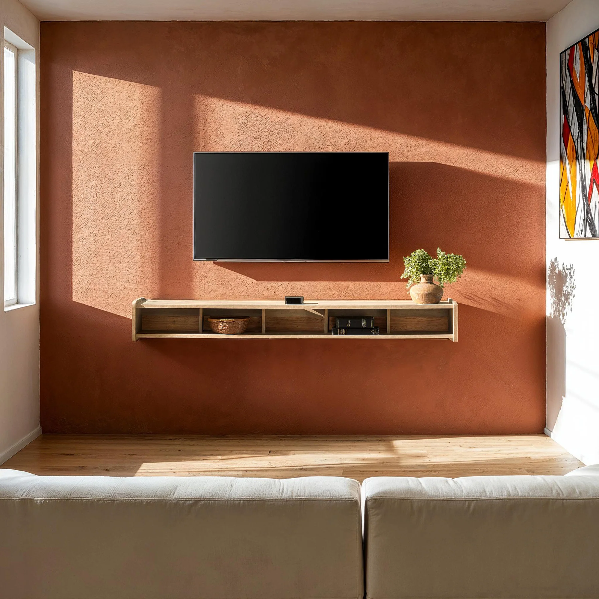 Floating Minimalist TV Stand - Image 3