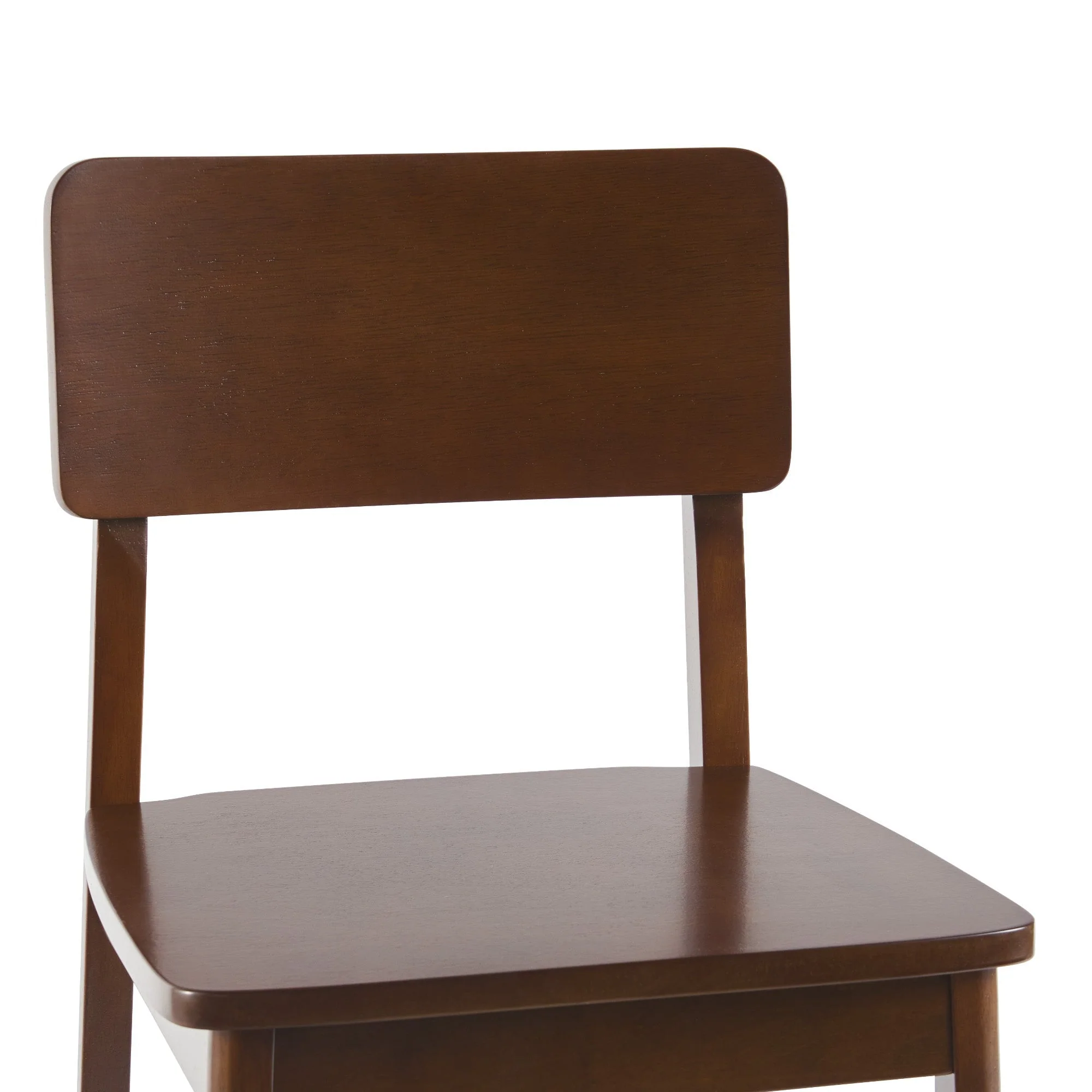 Minimalist Solid Wood Counter Stool, Set of 2 - Image 12