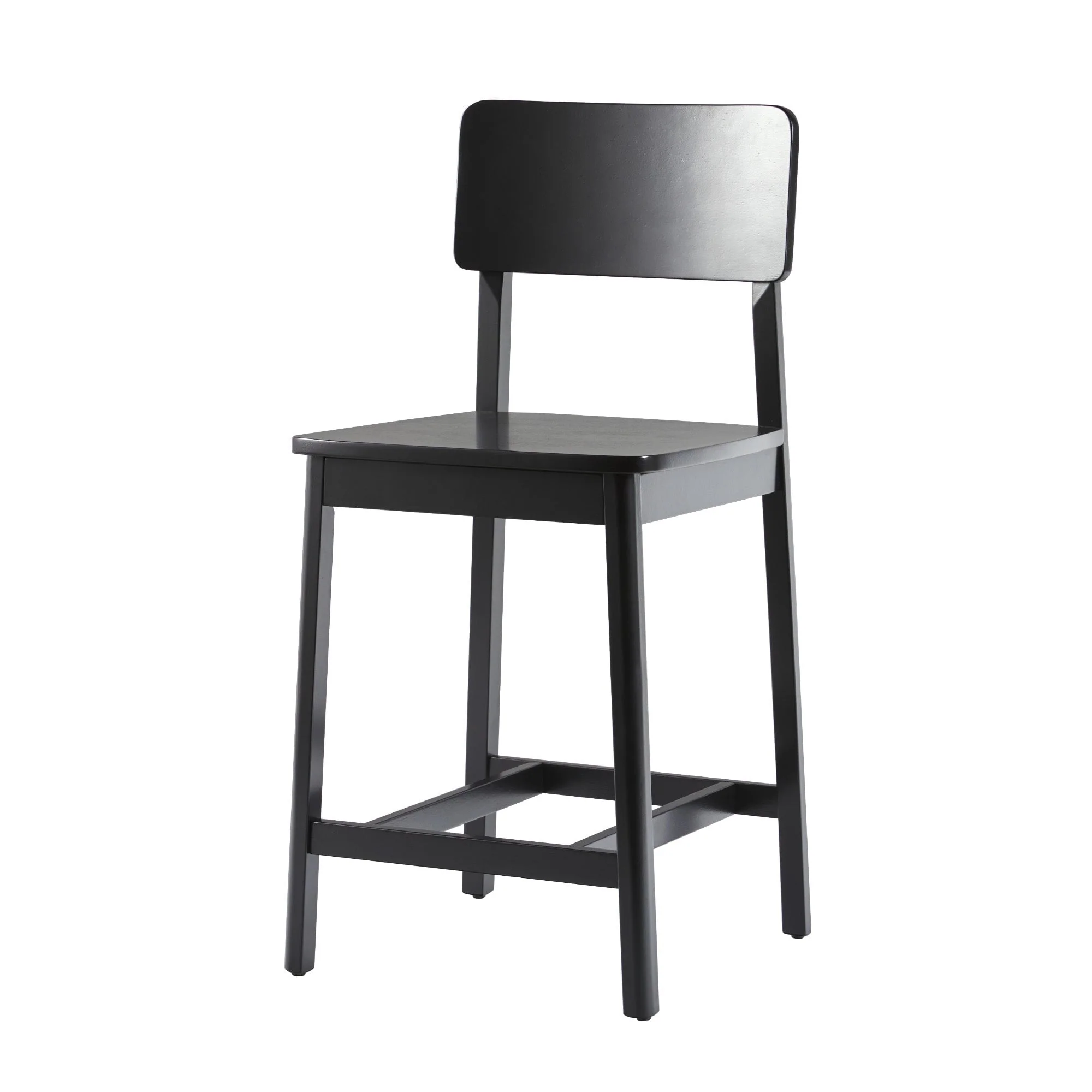 Minimalist Solid Wood Counter Stool, Set of 2 - Image 14